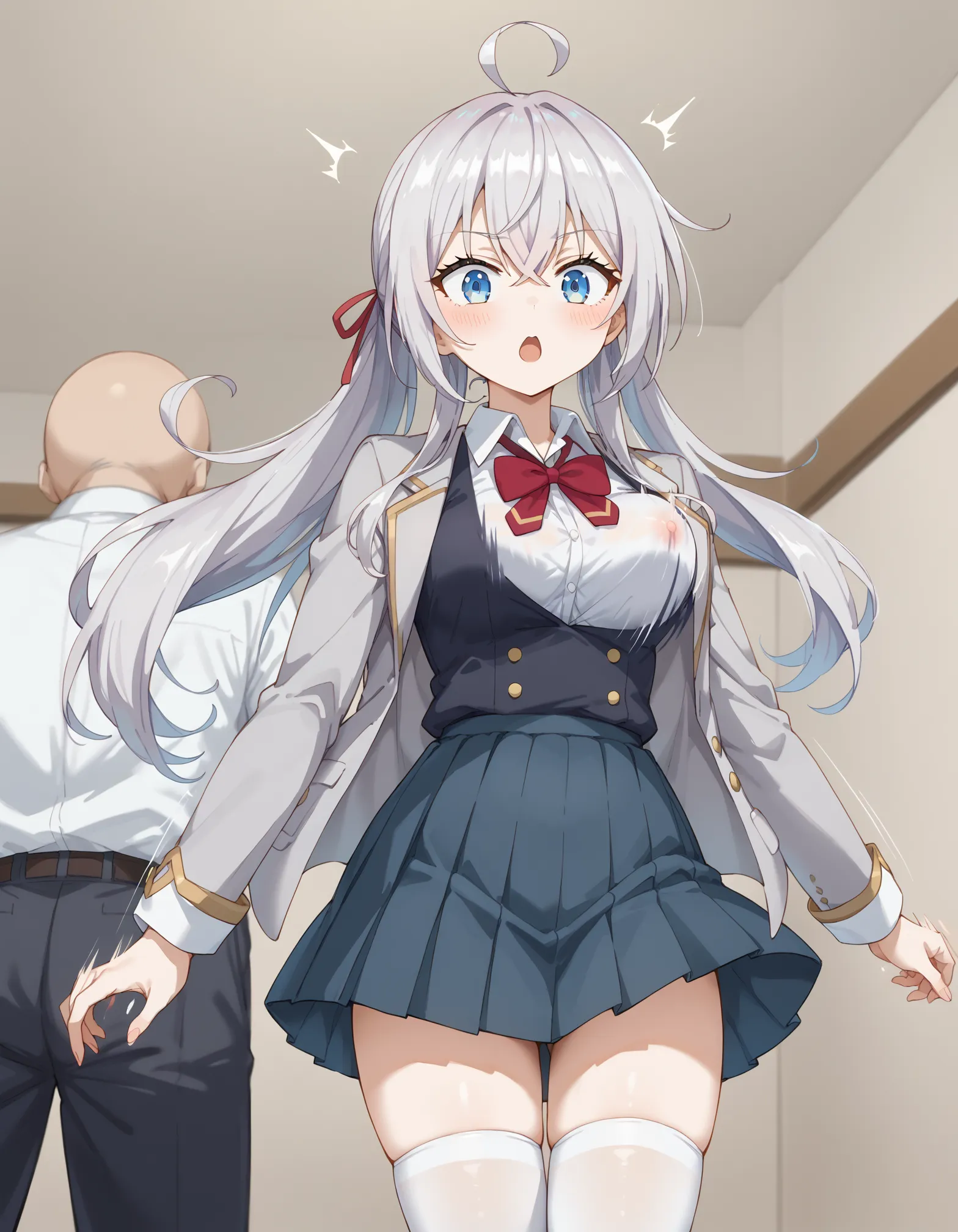 【「学制服」AIエロ画像（イラスト・アニメ・二次元風）4855枚まとめ！(109ページ目)のエロ画像6枚目