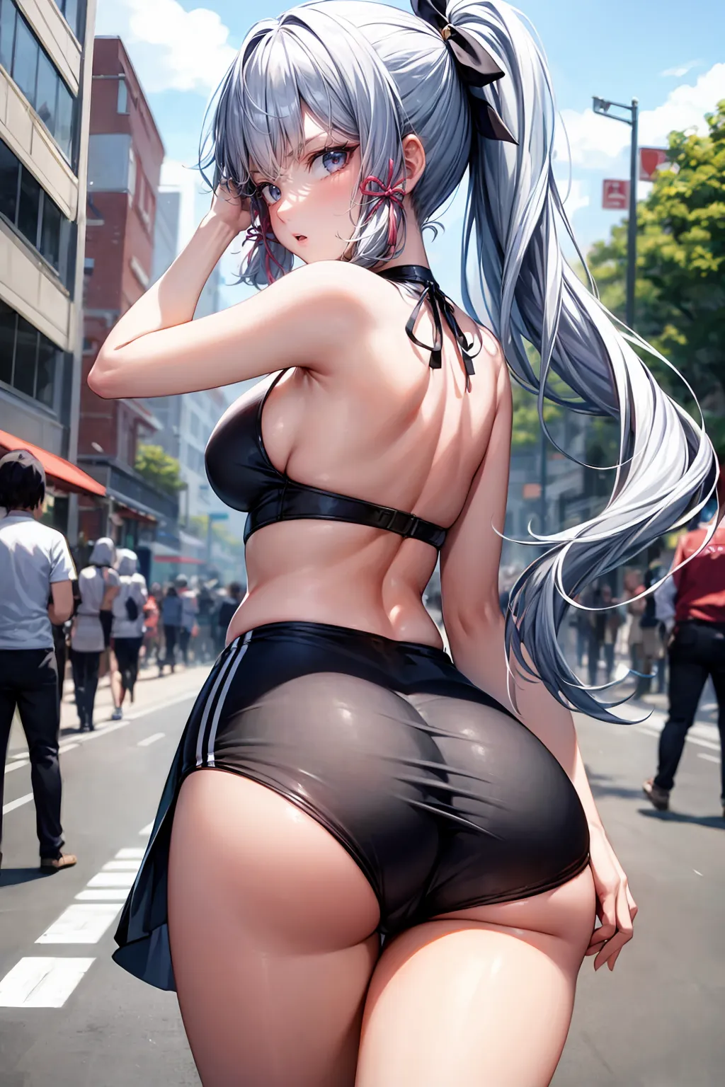 【「尻」AIエロ画像（イラスト・アニメ・二次元風）13361枚まとめ！(301ページ目)のエロ画像1枚目