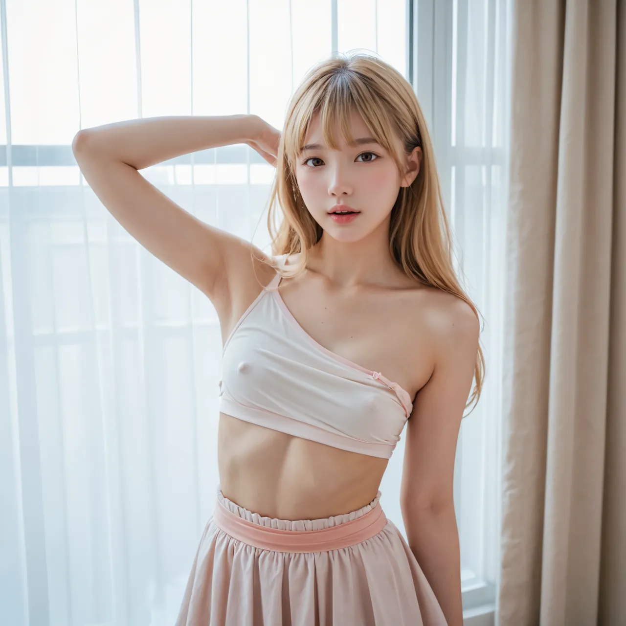 【「腋・脇」AIエロ画像（リアル・実写・フォト風）3812枚まとめ！(86ページ目)のエロ画像6枚目