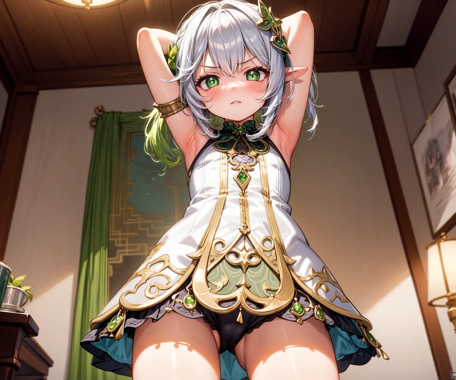 【「貧乳」AIエロ画像（イラスト・アニメ・二次元風）8390枚まとめ！(191ページ目)のエロ画像10枚目
