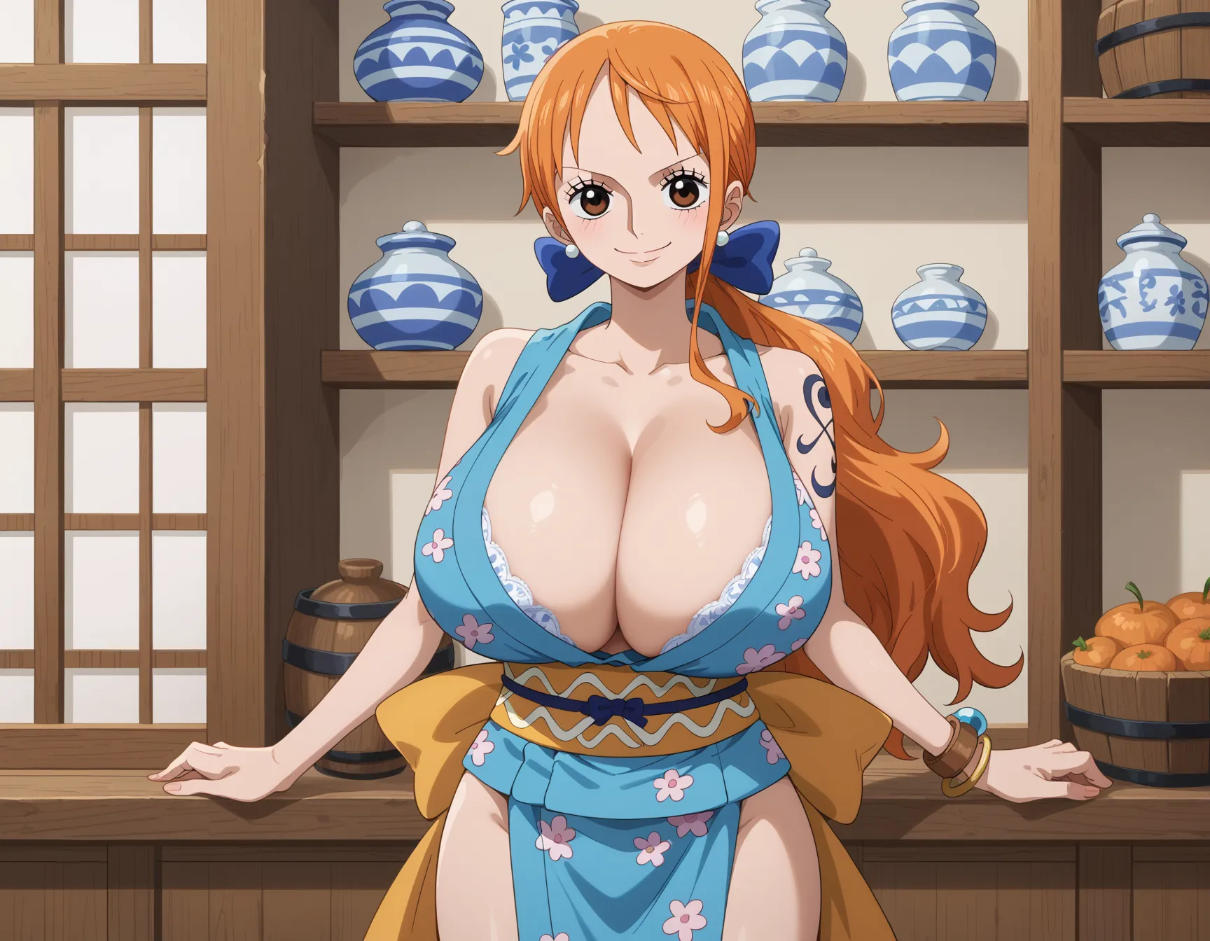 【「爆乳・超乳」AIエロ画像（イラスト・アニメ・二次元風）5621枚まとめ！(125ページ目)のエロ画像30枚目