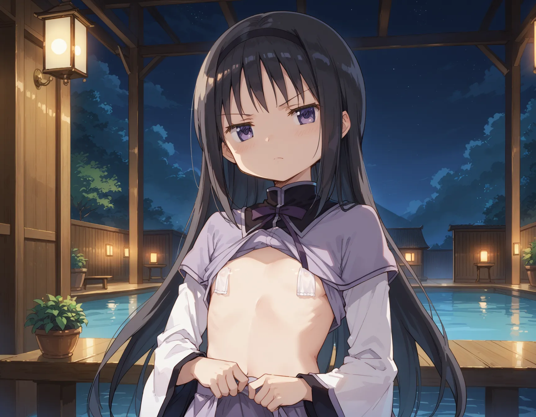 【「貧乳」AIエロ画像（イラスト・アニメ・二次元風）8390枚まとめ！(189ページ目)のエロ画像16枚目