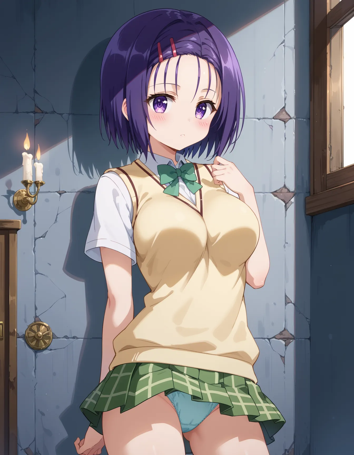 【「学制服」AIエロ画像（イラスト・アニメ・二次元風）4855枚まとめ！(107ページ目)のエロ画像20枚目