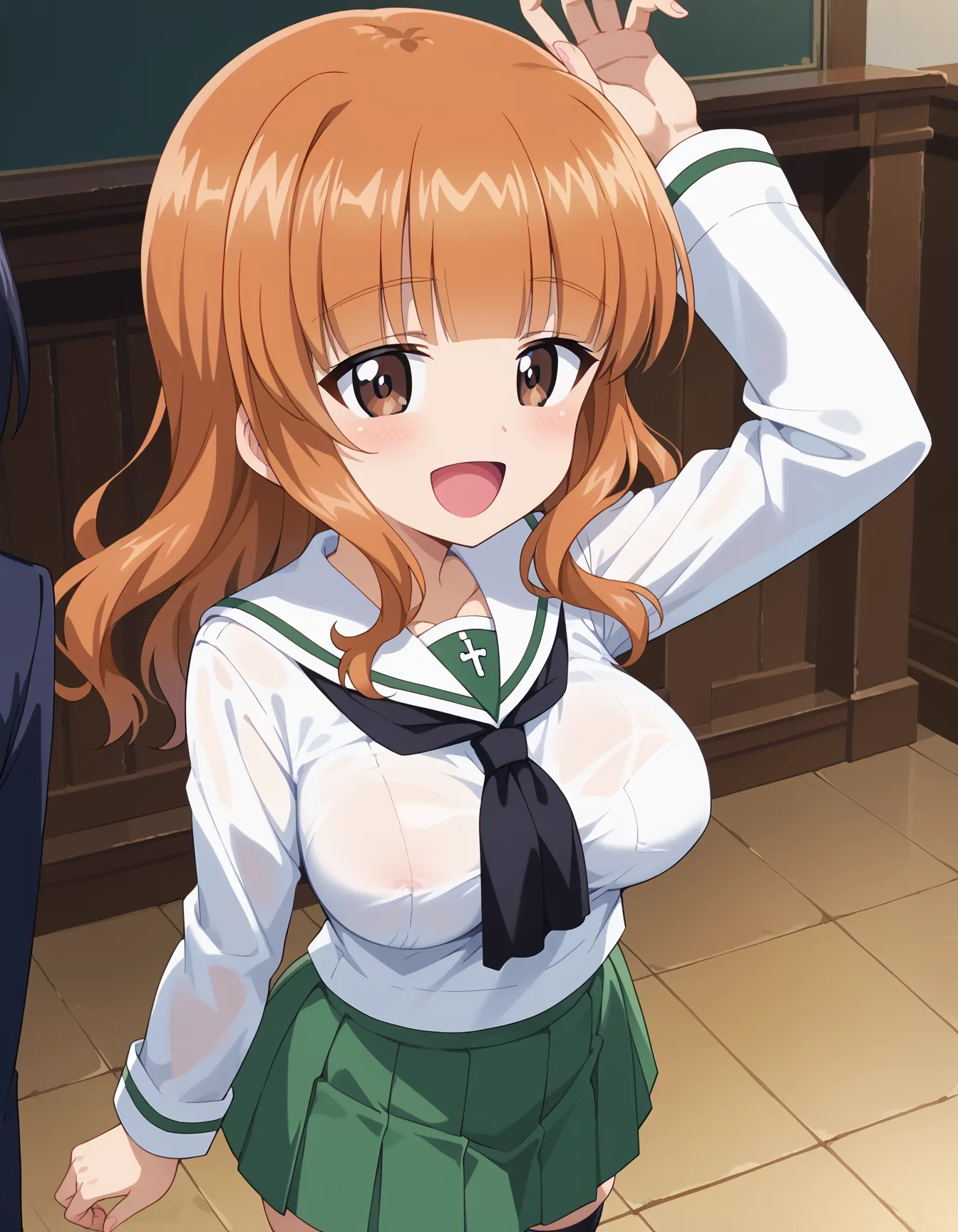 【「腋・脇」AIエロ画像（イラスト・アニメ・二次元風）4705枚まとめ！(106ページ目)のエロ画像9枚目