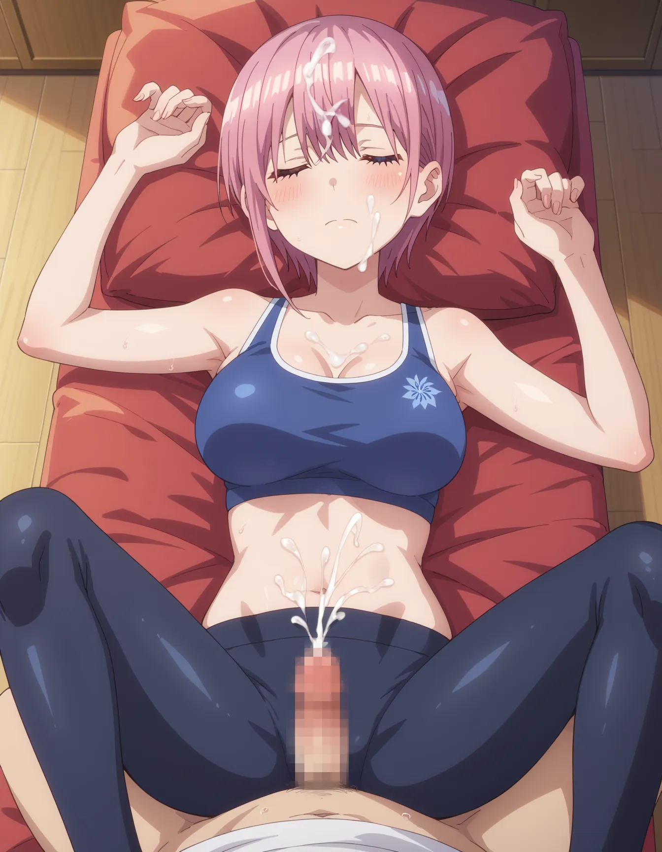 【「下着（ブラジャー・パンティ）」AIエロ画像（イラスト・アニメ・二次元風）15996枚まとめ！(355ページ目)のエロ画像13枚目