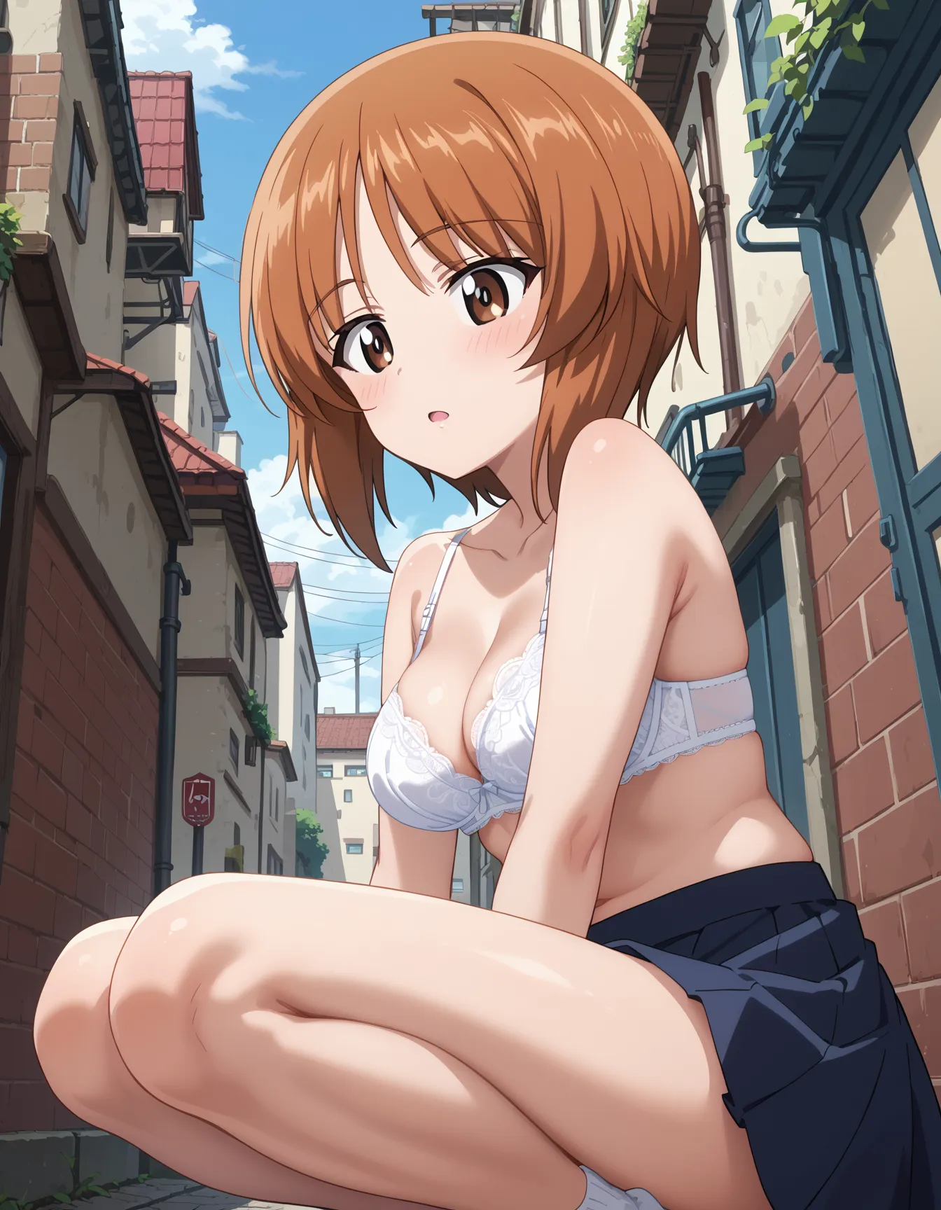 【「下着（ブラジャー・パンティ）」AIエロ画像（イラスト・アニメ・二次元風）15996枚まとめ！(355ページ目)のエロ画像10枚目