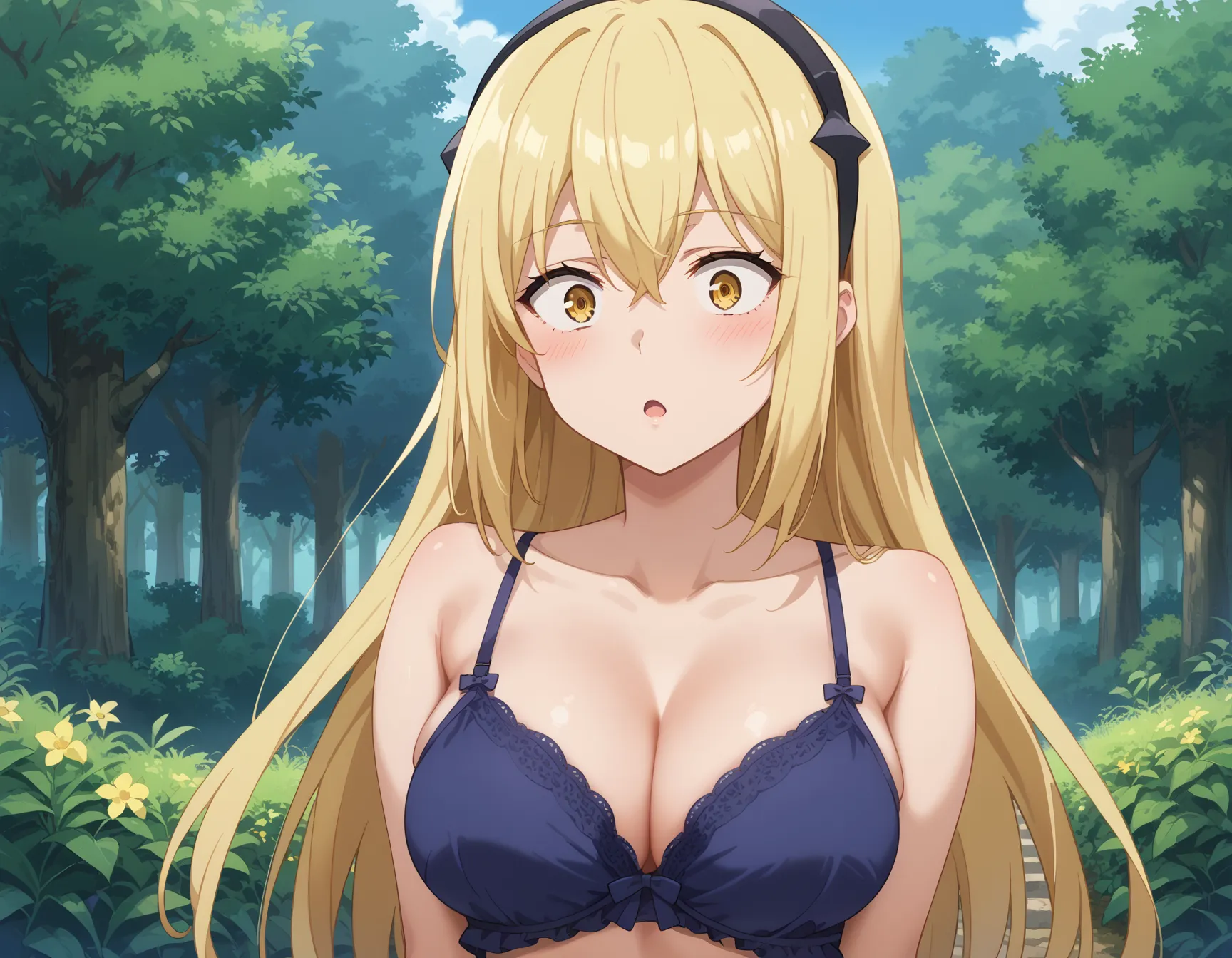 【「下着（ブラジャー・パンティ）」AIエロ画像（イラスト・アニメ・二次元風）15996枚まとめ！(355ページ目)のエロ画像9枚目