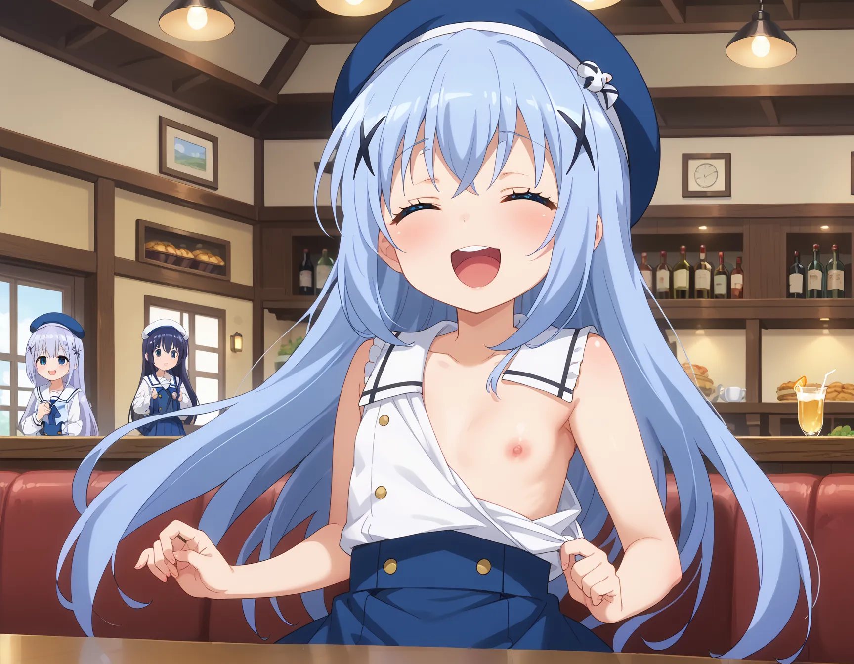 【「貧乳」AIエロ画像（イラスト・アニメ・二次元風）8390枚まとめ！(188ページ目)のエロ画像9枚目