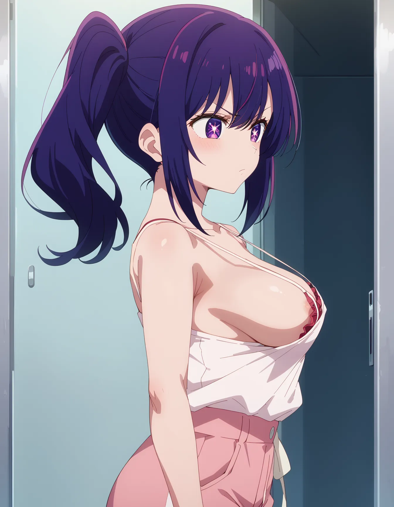 【「下着（ブラジャー・パンティ）」AIエロ画像（イラスト・アニメ・二次元風）15996枚まとめ！(354ページ目)のエロ画像23枚目