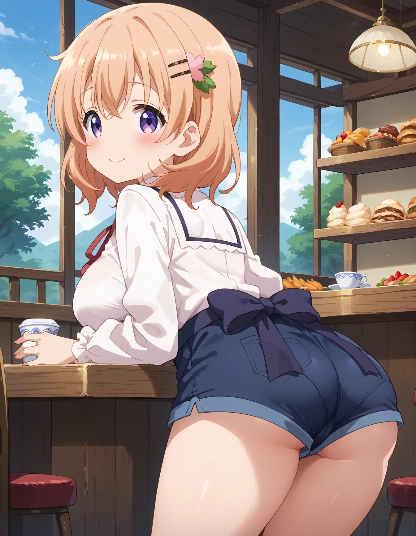 【「尻」AIエロ画像（イラスト・アニメ・二次元風）13361枚まとめ！(295ページ目)のエロ画像14枚目