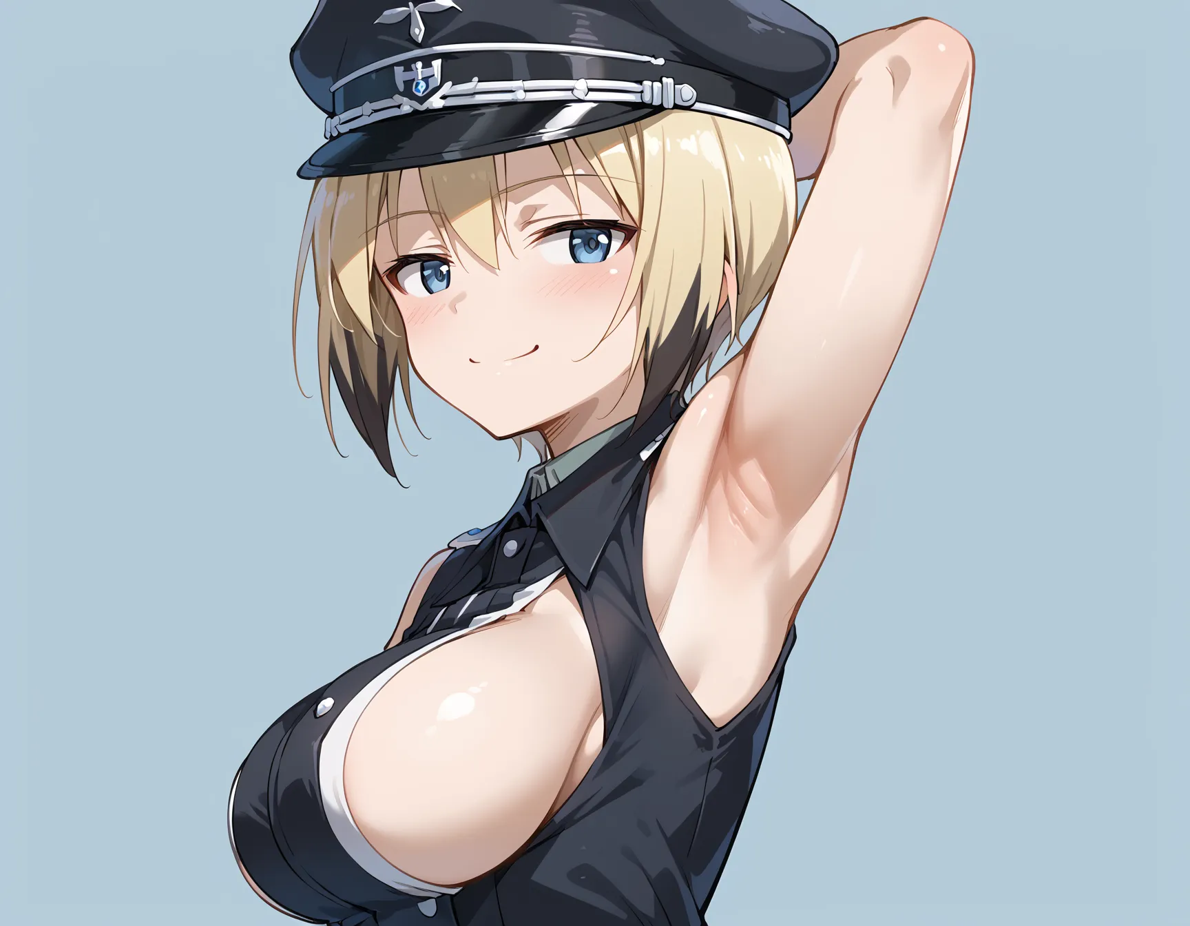 【「腋・脇」AIエロ画像（イラスト・アニメ・二次元風）4705枚まとめ！(105ページ目)のエロ画像23枚目