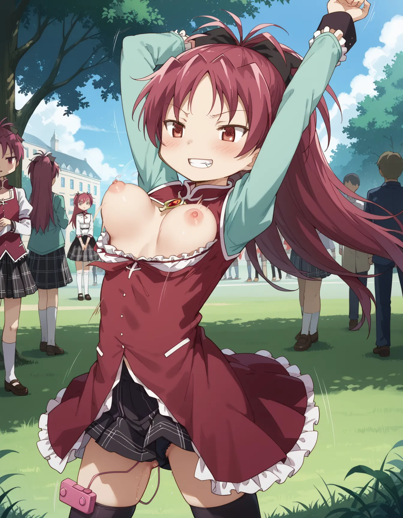 【「貧乳」AIエロ画像（イラスト・アニメ・二次元風）8390枚まとめ！(187ページ目)のエロ画像24枚目