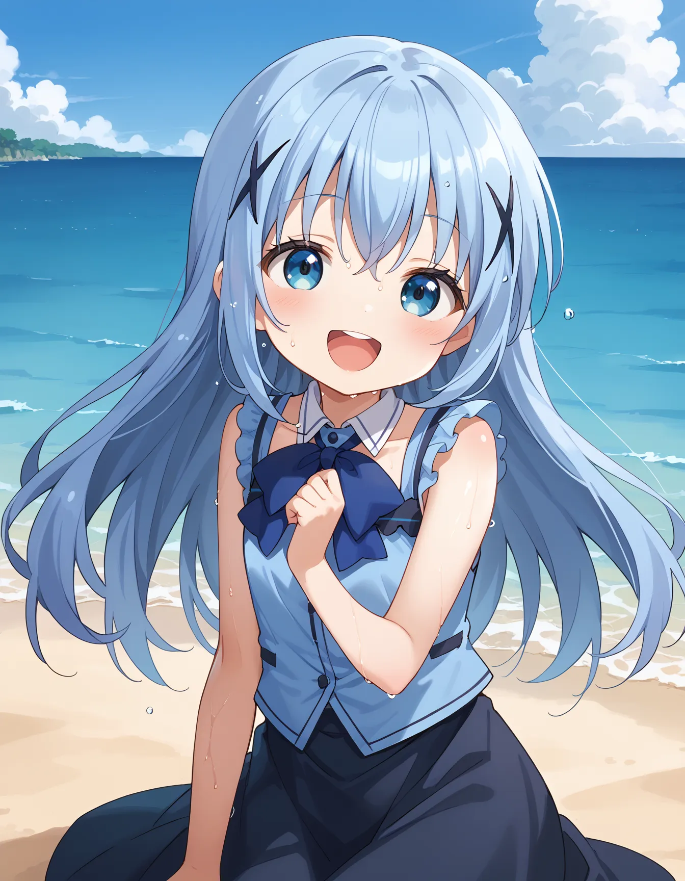 【「貧乳」AIエロ画像（イラスト・アニメ・二次元風）8390枚まとめ！(187ページ目)のエロ画像22枚目