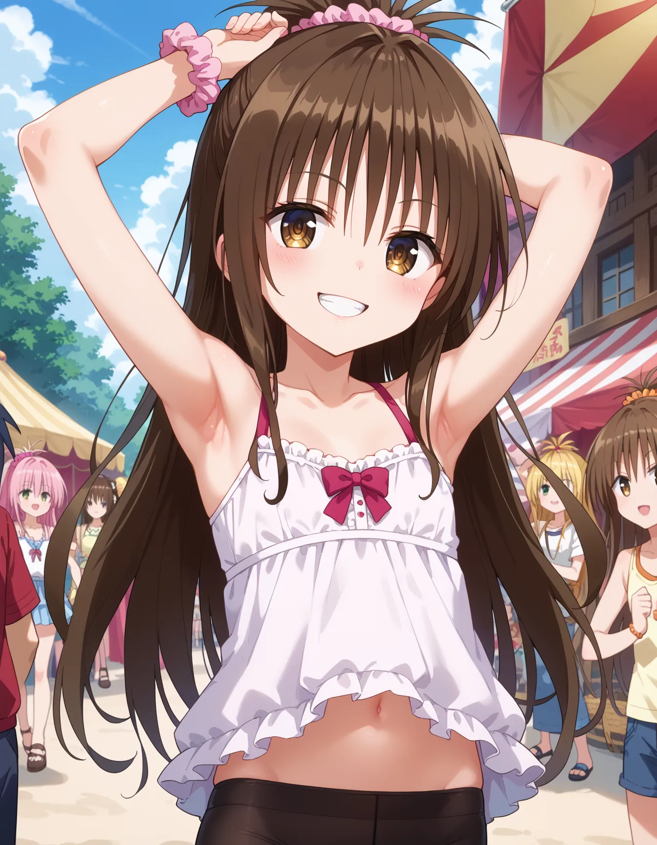 【「ロリ・小柄×パンスト」AIエロ画像（イラスト・アニメ・二次元風）422枚まとめ！(10ページ目)のエロ画像3枚目