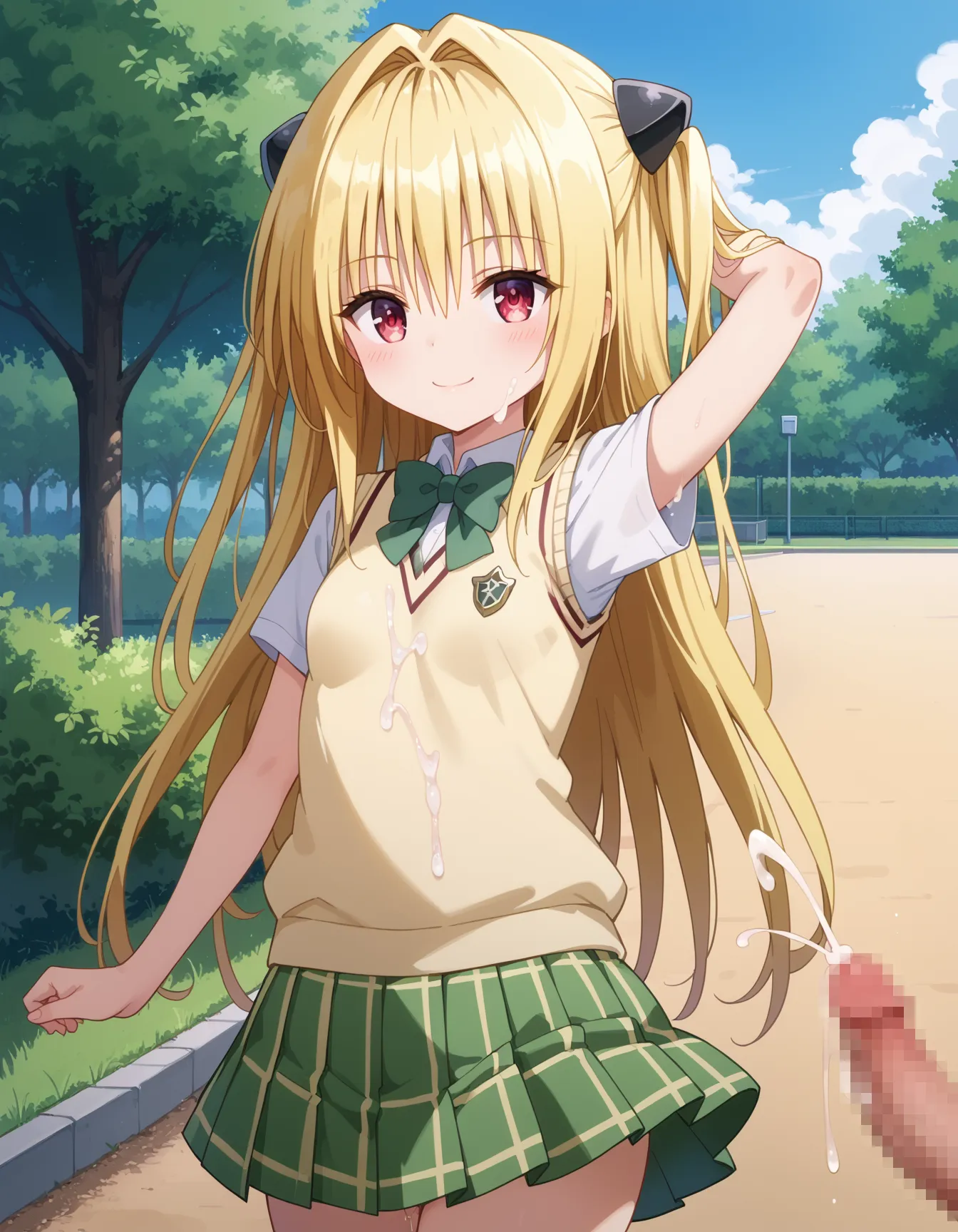【「腋・脇」AIエロ画像（イラスト・アニメ・二次元風）4705枚まとめ！(105ページ目)のエロ画像9枚目
