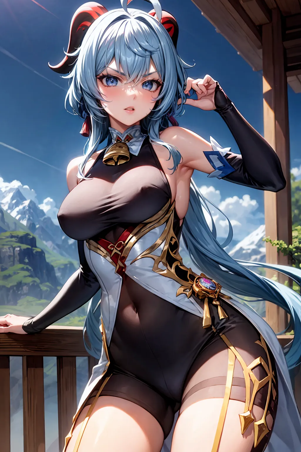 【「巨乳」AIエロ画像（イラスト・アニメ・二次元風）26161枚まとめ！(581ページ目)のエロ画像8枚目
