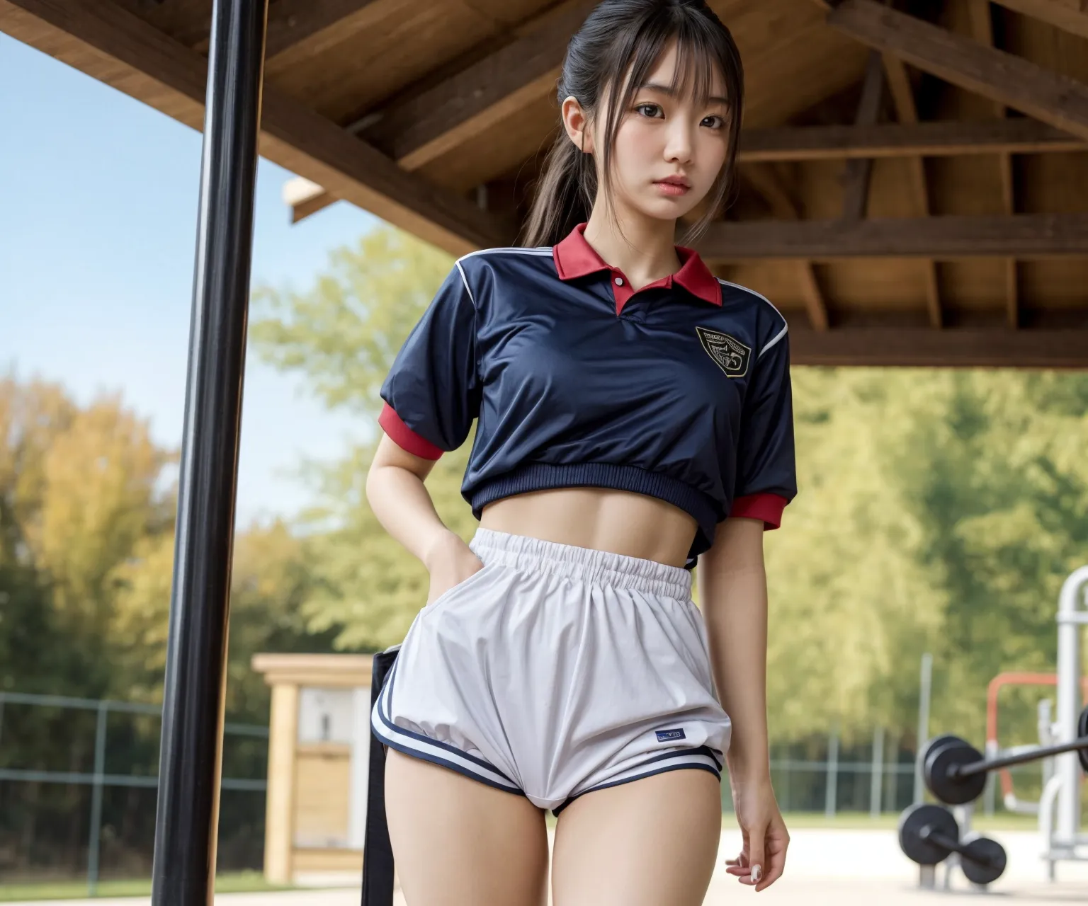 【「女子校生・JK×体操服・ブルマ」AIエロ画像（リアル・実写・フォト風）517枚まとめ！(11ページ目)のエロ画像10枚目