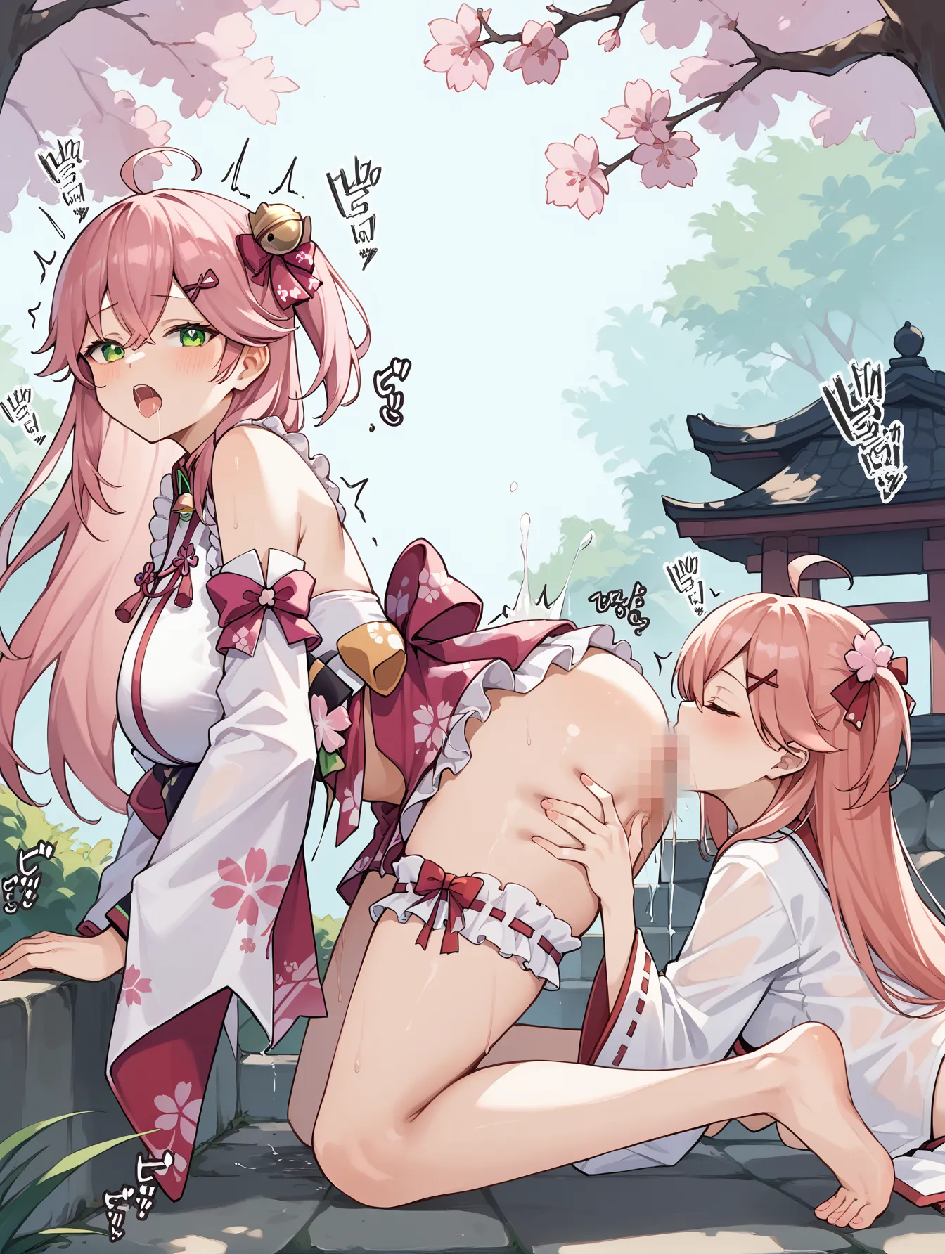 【「爆乳・超乳」AIエロ画像（イラスト・アニメ・二次元風）5621枚まとめ！(122ページ目)のエロ画像25枚目