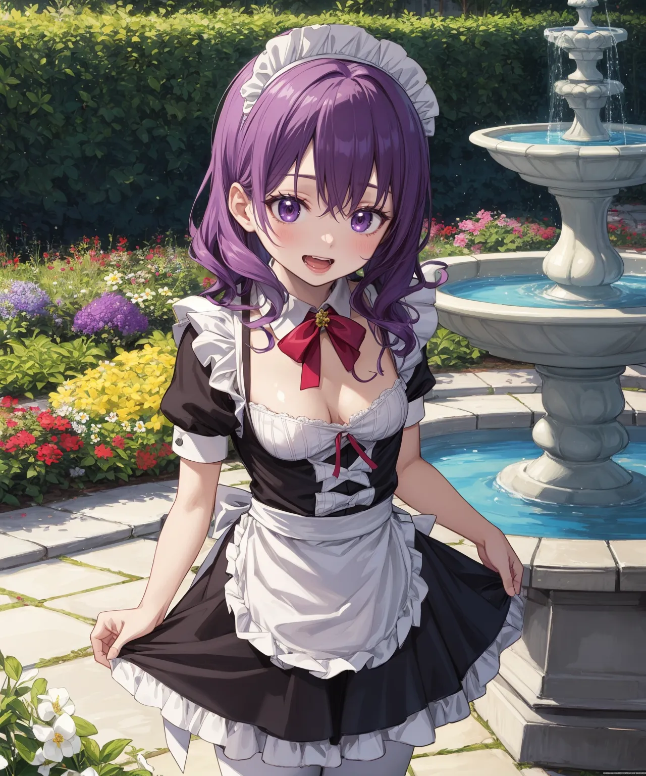 【「メイド」AIエロ画像（イラスト・アニメ・二次元風）516枚まとめ！(12ページ目)のエロ画像12枚目