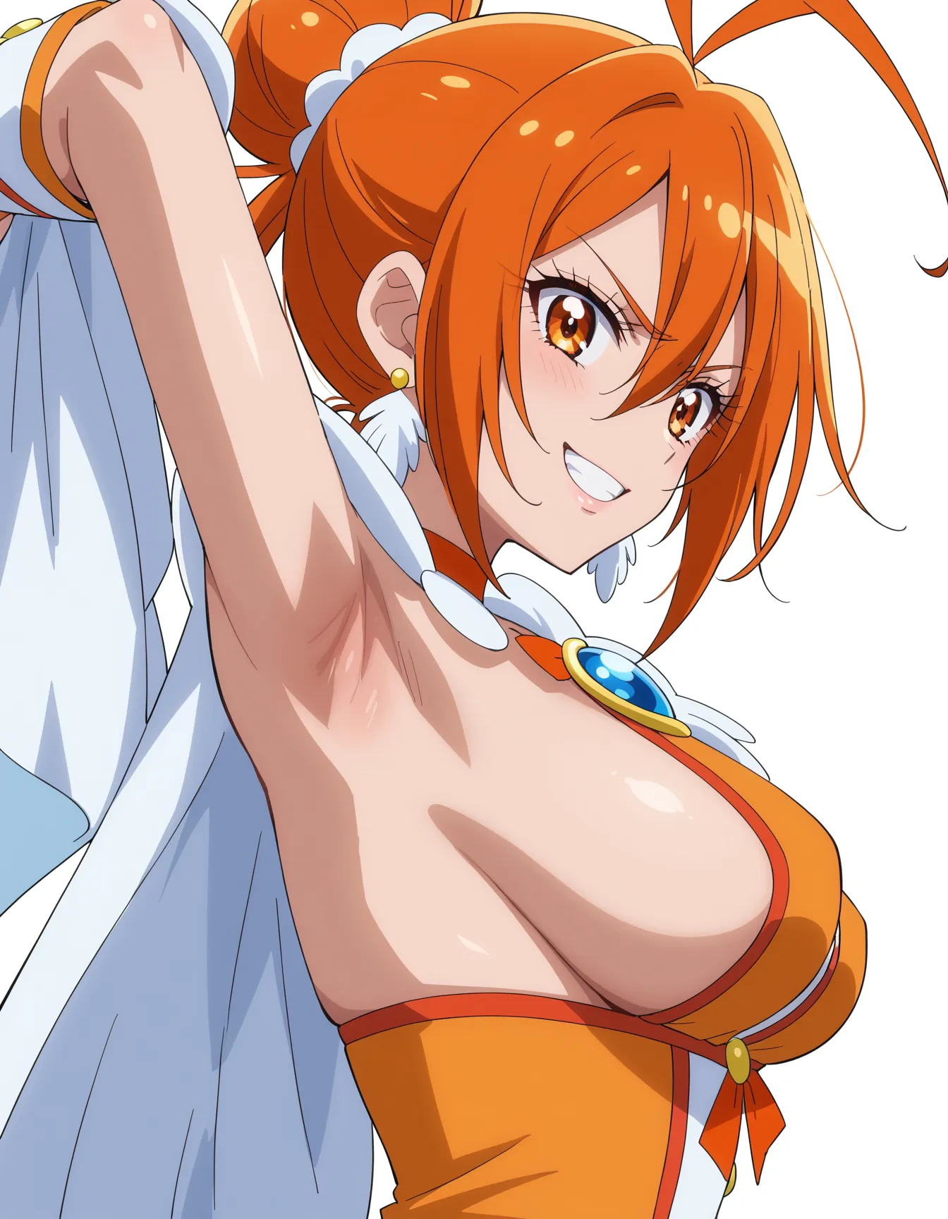 【「腋・脇」AIエロ画像（イラスト・アニメ・二次元風）4705枚まとめ！(104ページ目)のエロ画像19枚目