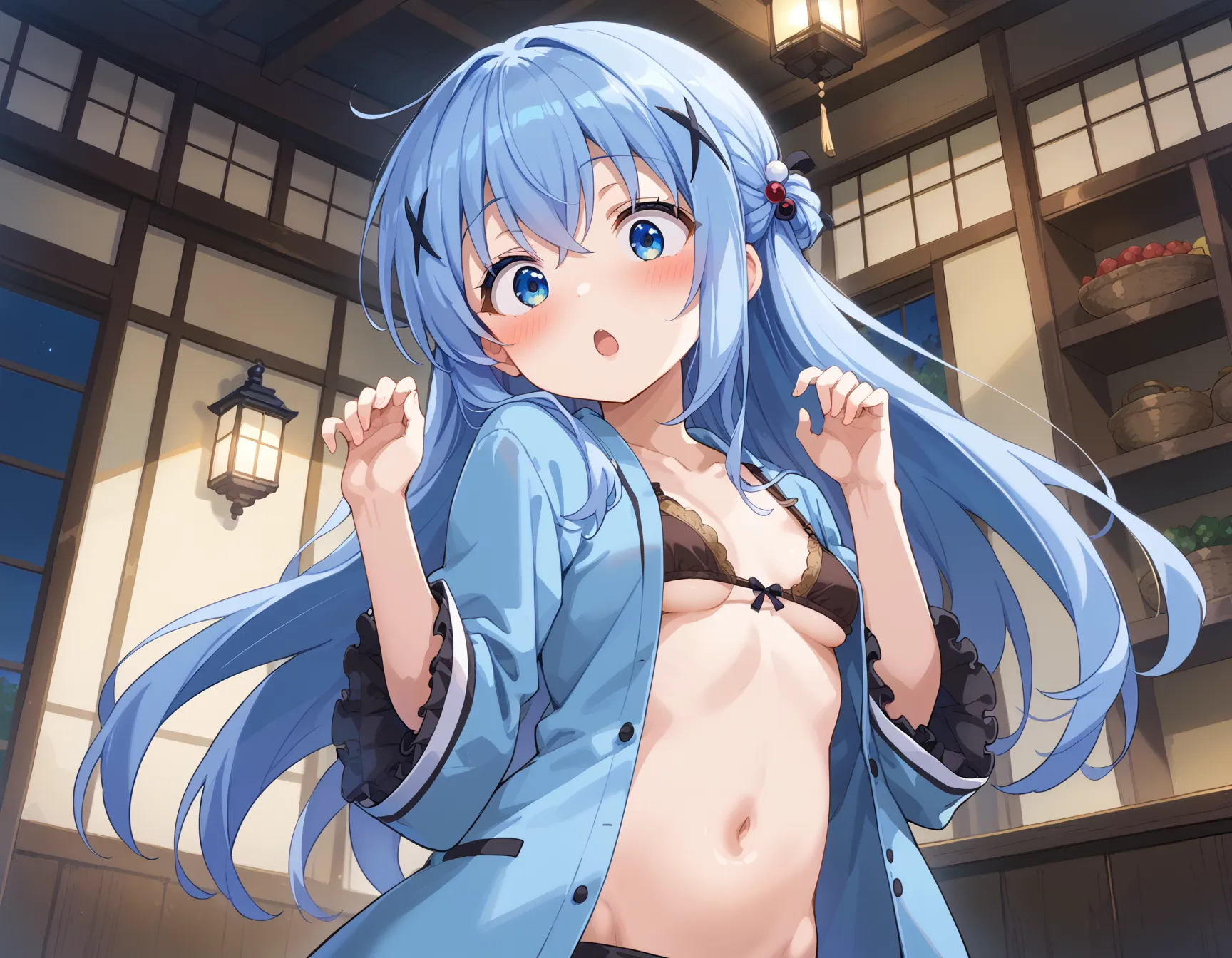【「下着（ブラジャー・パンティ）」AIエロ画像（イラスト・アニメ・二次元風）15996枚まとめ！(350ページ目)のエロ画像7枚目