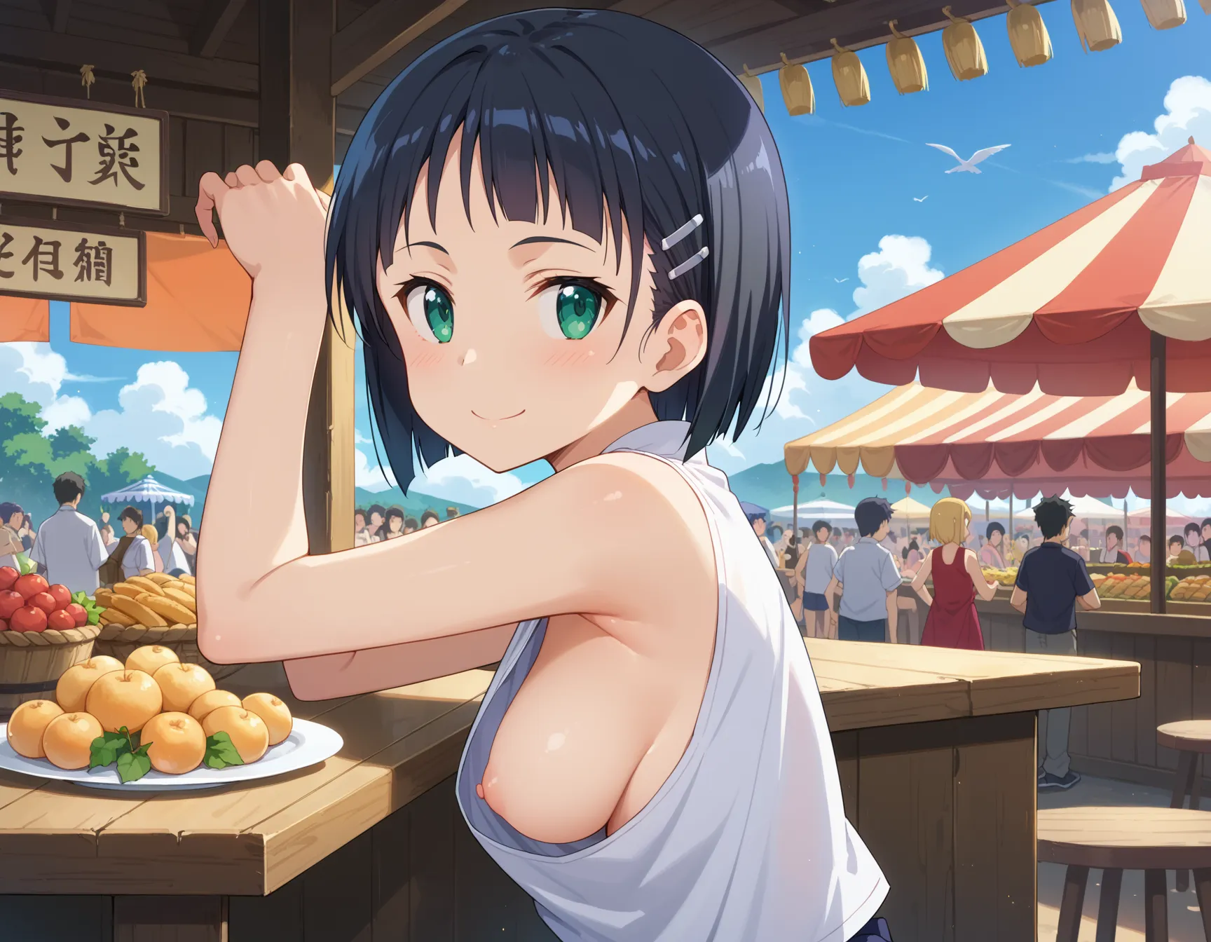 【「下着（ブラジャー・パンティ）」AIエロ画像（イラスト・アニメ・二次元風）15996枚まとめ！(349ページ目)のエロ画像9枚目
