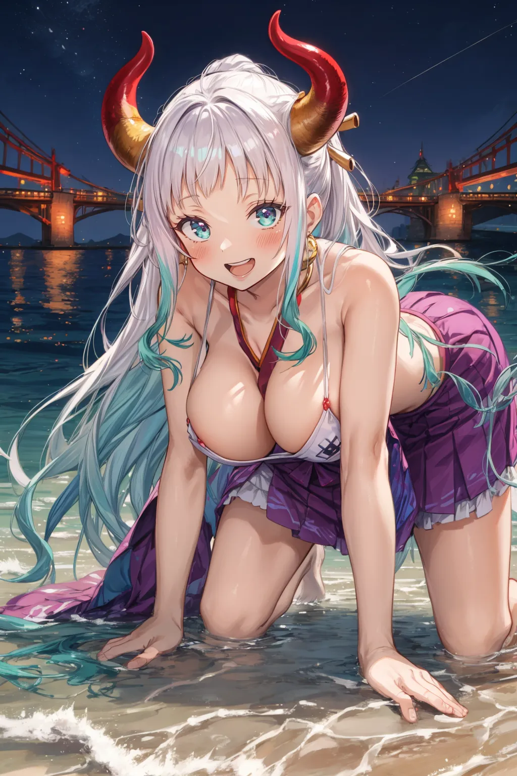 【「爆乳・超乳」AIエロ画像（イラスト・アニメ・二次元風）5621枚まとめ！(122ページ目)のエロ画像9枚目