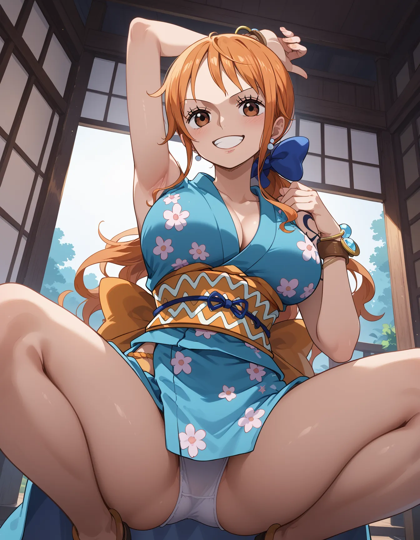 【「巨乳×着物」AIエロ画像（イラスト・アニメ・二次元風）854枚まとめ！(18ページ目)のエロ画像25枚目
