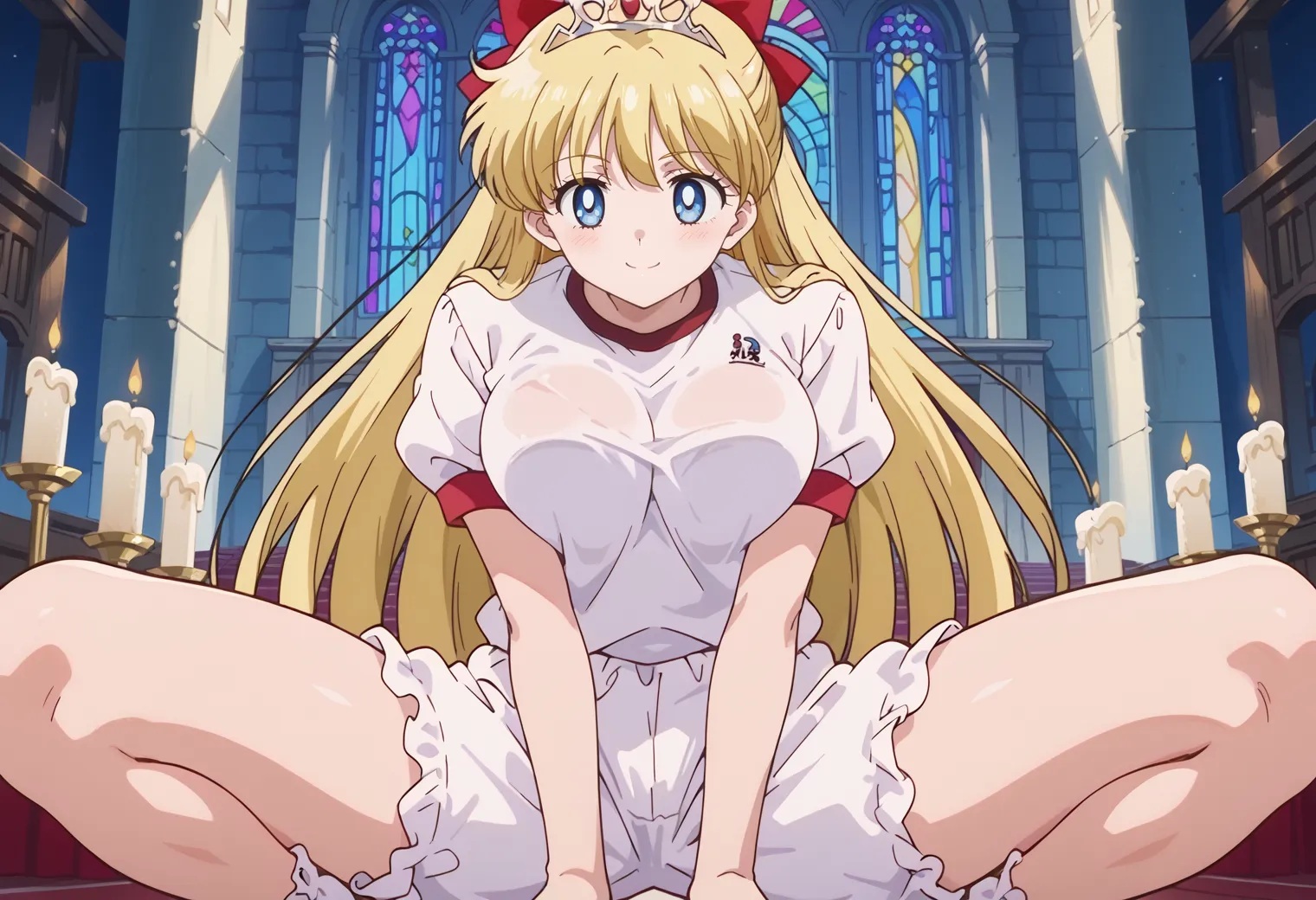 【「体操服・ブルマ」AIエロ画像（イラスト・アニメ・二次元風）273枚まとめ！(7ページ目)のエロ画像1枚目
