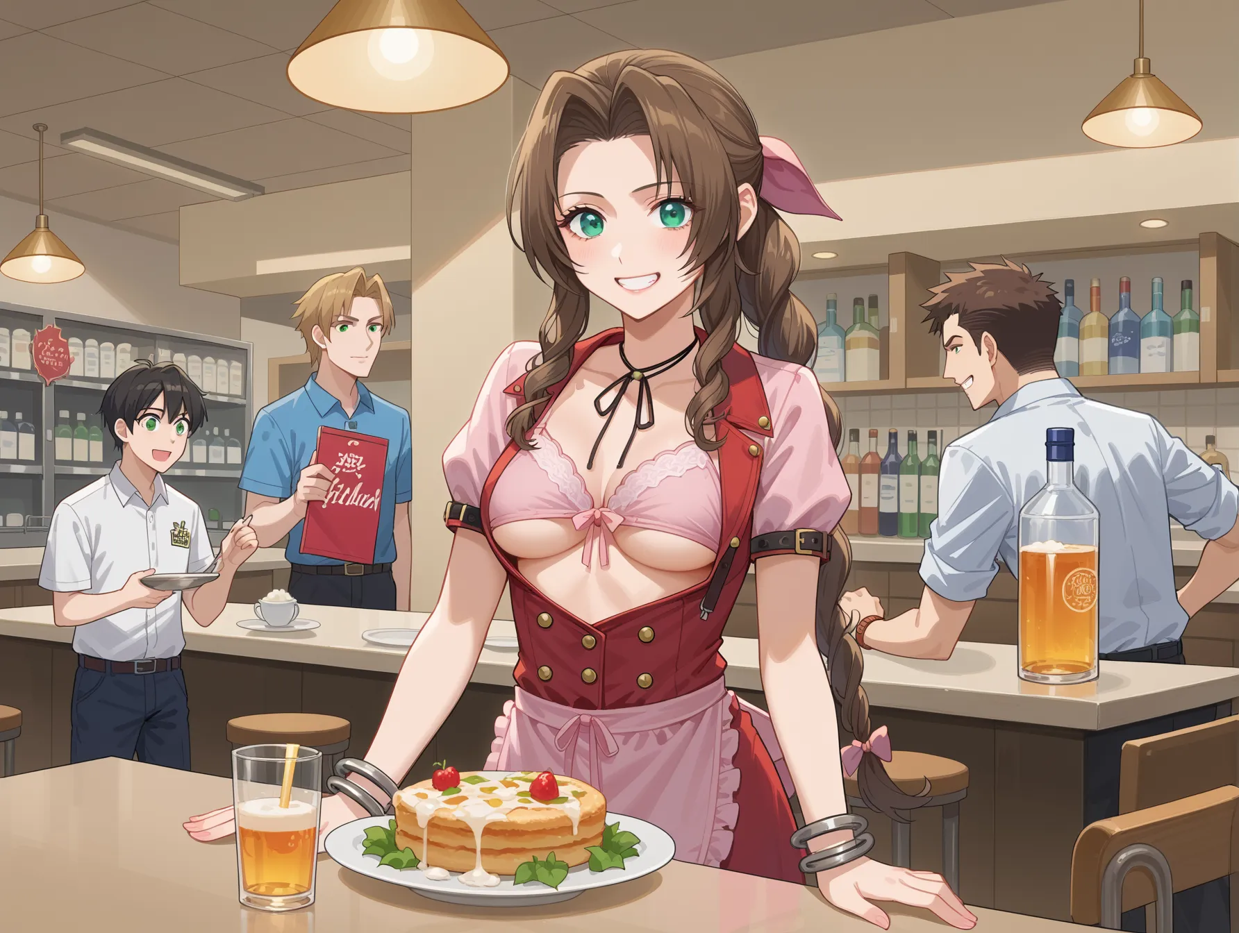 【「下着（ブラジャー・パンティ）」AIエロ画像（イラスト・アニメ・二次元風）15996枚まとめ！(348ページ目)のエロ画像12枚目