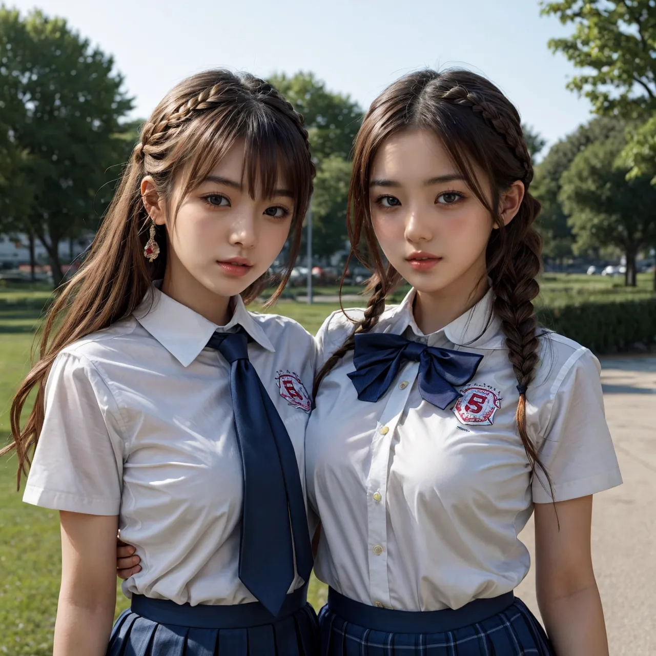 【「女子校生・JK×学制服」AIエロ画像（リアル・実写・フォト風）6248枚まとめ！(138ページ目)のエロ画像9枚目