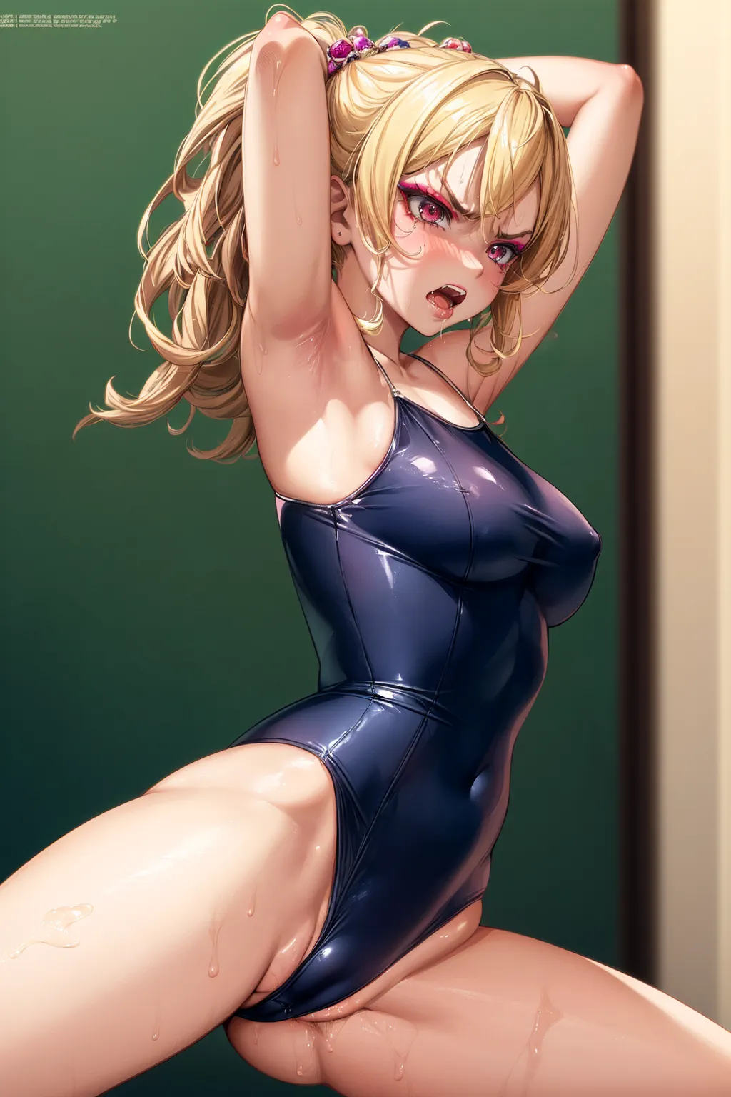 【「ギャル」AIエロ画像（イラスト・アニメ・二次元風）223枚まとめ！(5ページ目)のエロ画像26枚目