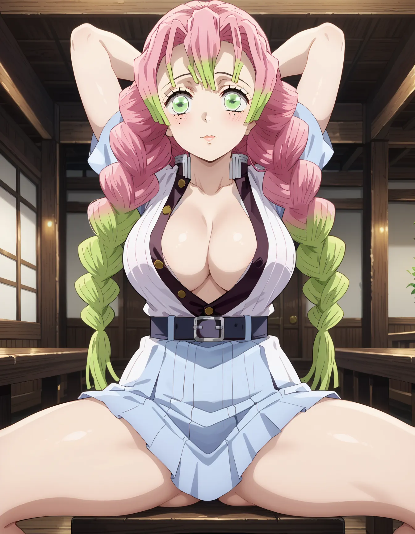 【「下着（ブラジャー・パンティ）」AIエロ画像（イラスト・アニメ・二次元風）15996枚まとめ！(345ページ目)のエロ画像27枚目