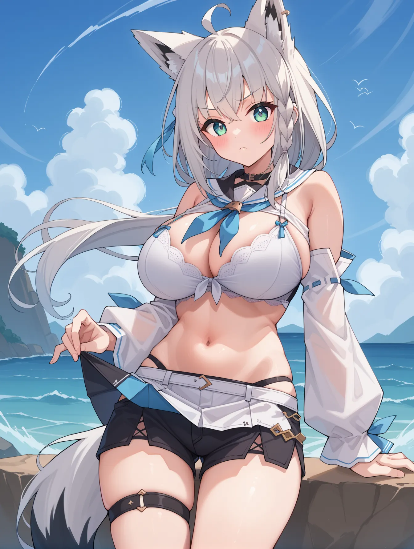 【「下着（ブラジャー・パンティ）」AIエロ画像（イラスト・アニメ・二次元風）15996枚まとめ！(345ページ目)のエロ画像20枚目