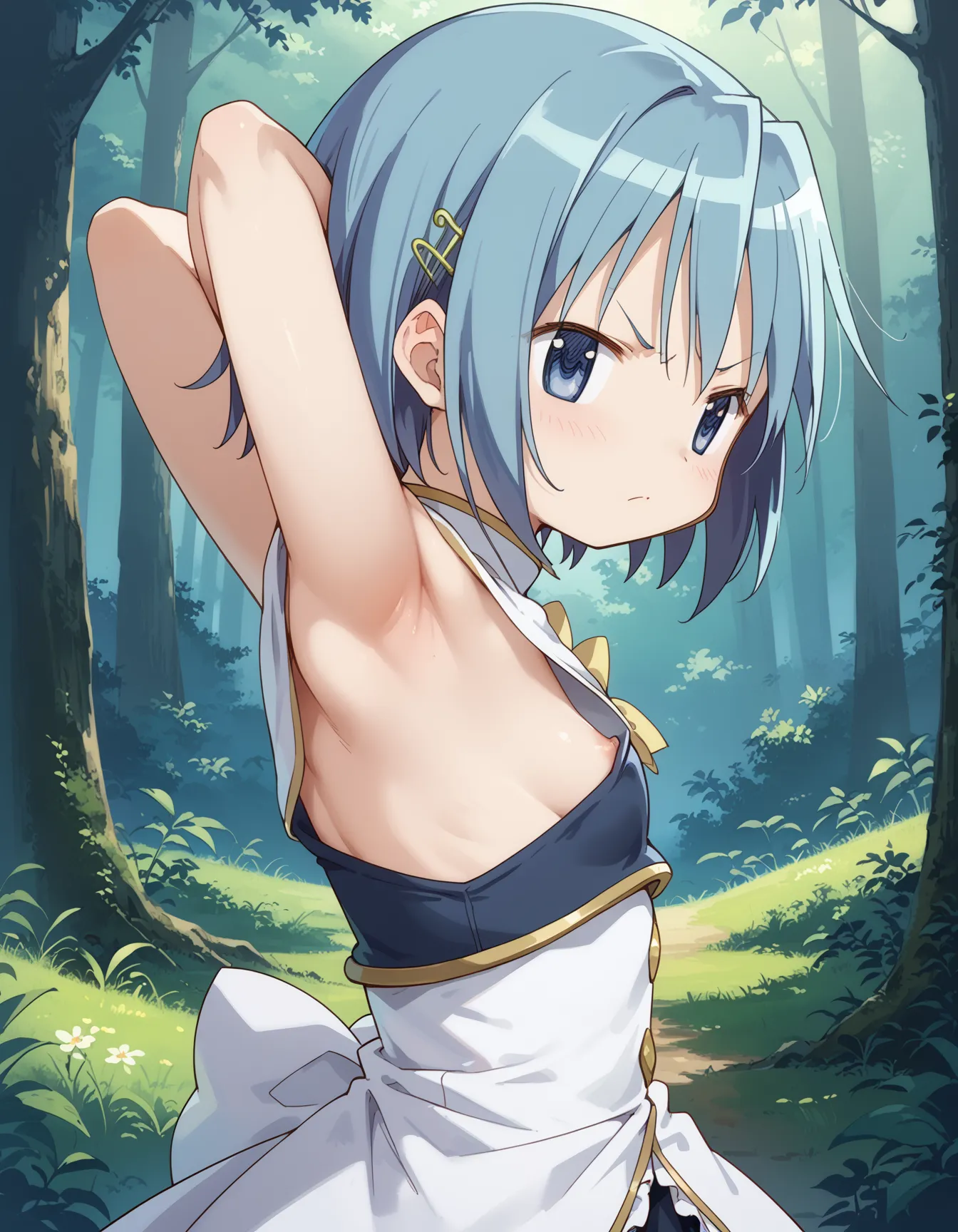 【「腋・脇」AIエロ画像（イラスト・アニメ・二次元風）4705枚まとめ！(103ページ目)のエロ画像17枚目