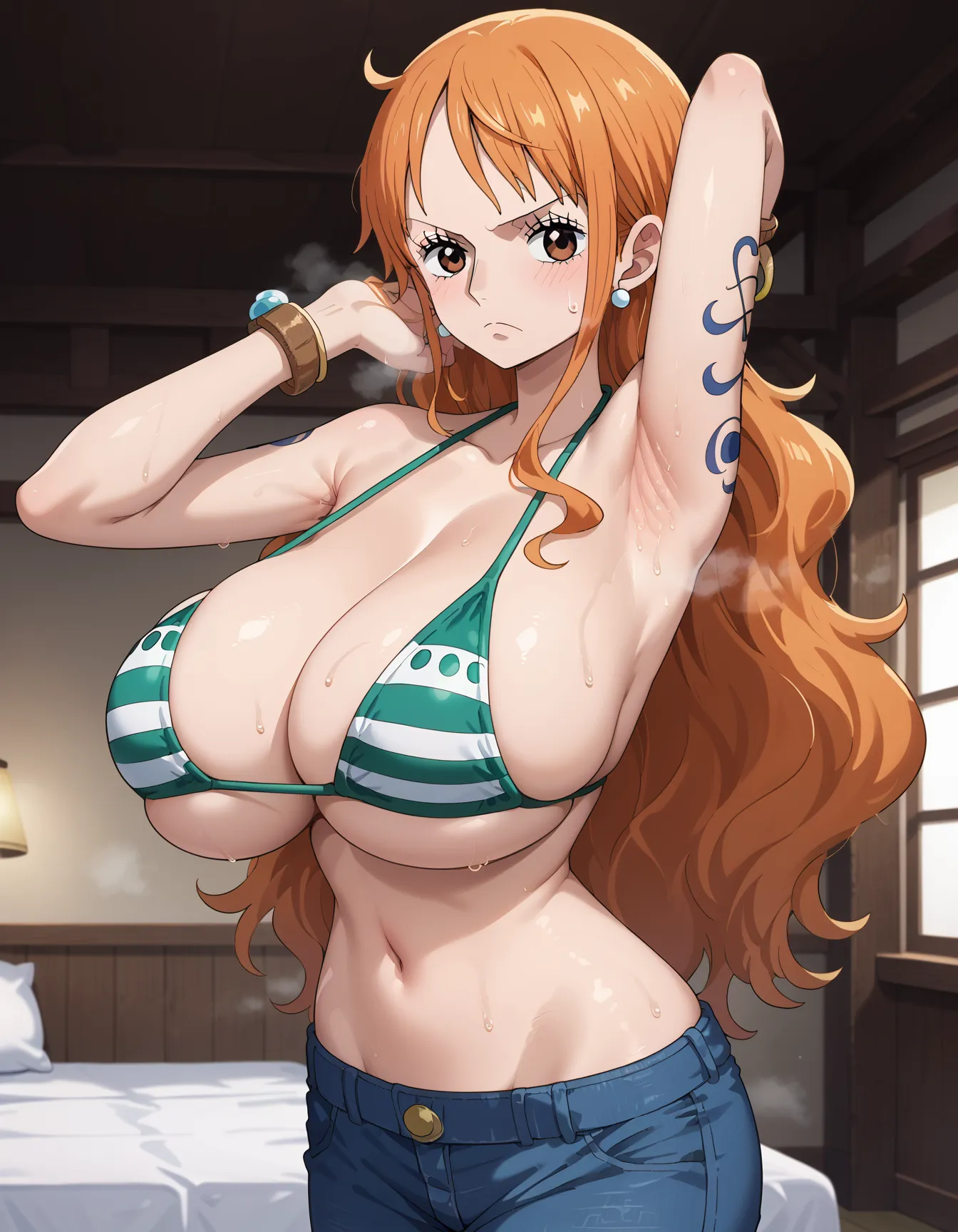 【「爆乳・超乳」AIエロ画像（イラスト・アニメ・二次元風）5621枚まとめ！(120ページ目)のエロ画像28枚目