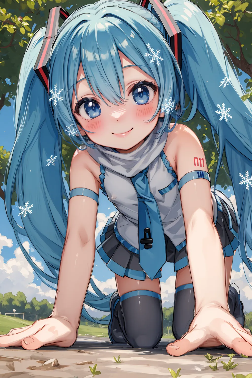 【「貧乳」AIエロ画像（イラスト・アニメ・二次元風）8390枚まとめ！(182ページ目)のエロ画像9枚目