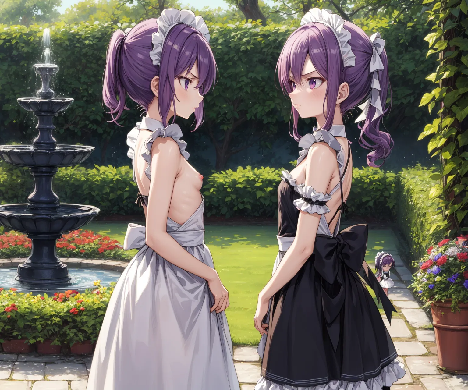 【「メイド」AIエロ画像（イラスト・アニメ・二次元風）516枚まとめ！(12ページ目)のエロ画像6枚目