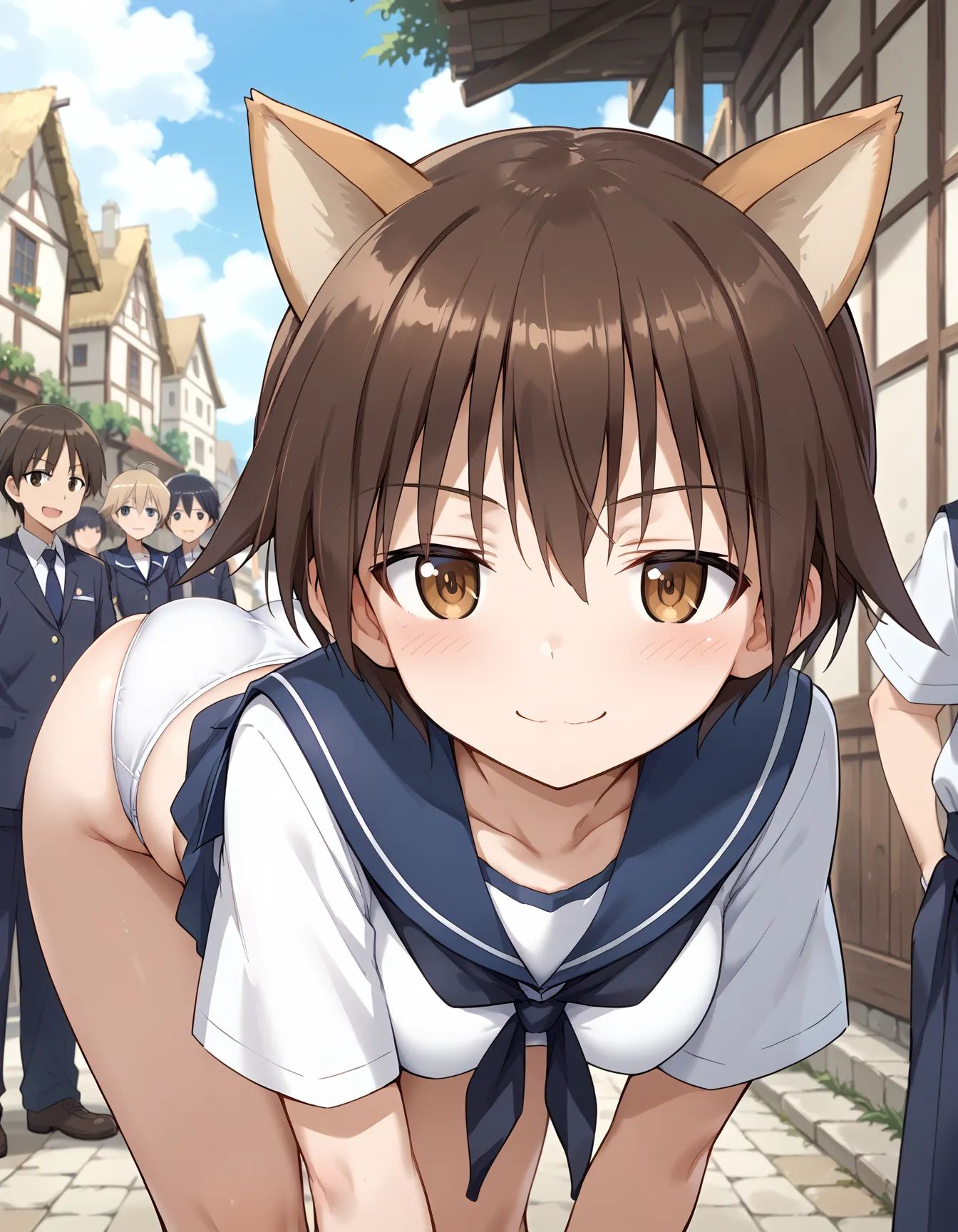 【「尻」AIエロ画像（イラスト・アニメ・二次元風）13361枚まとめ！(285ページ目)のエロ画像4枚目