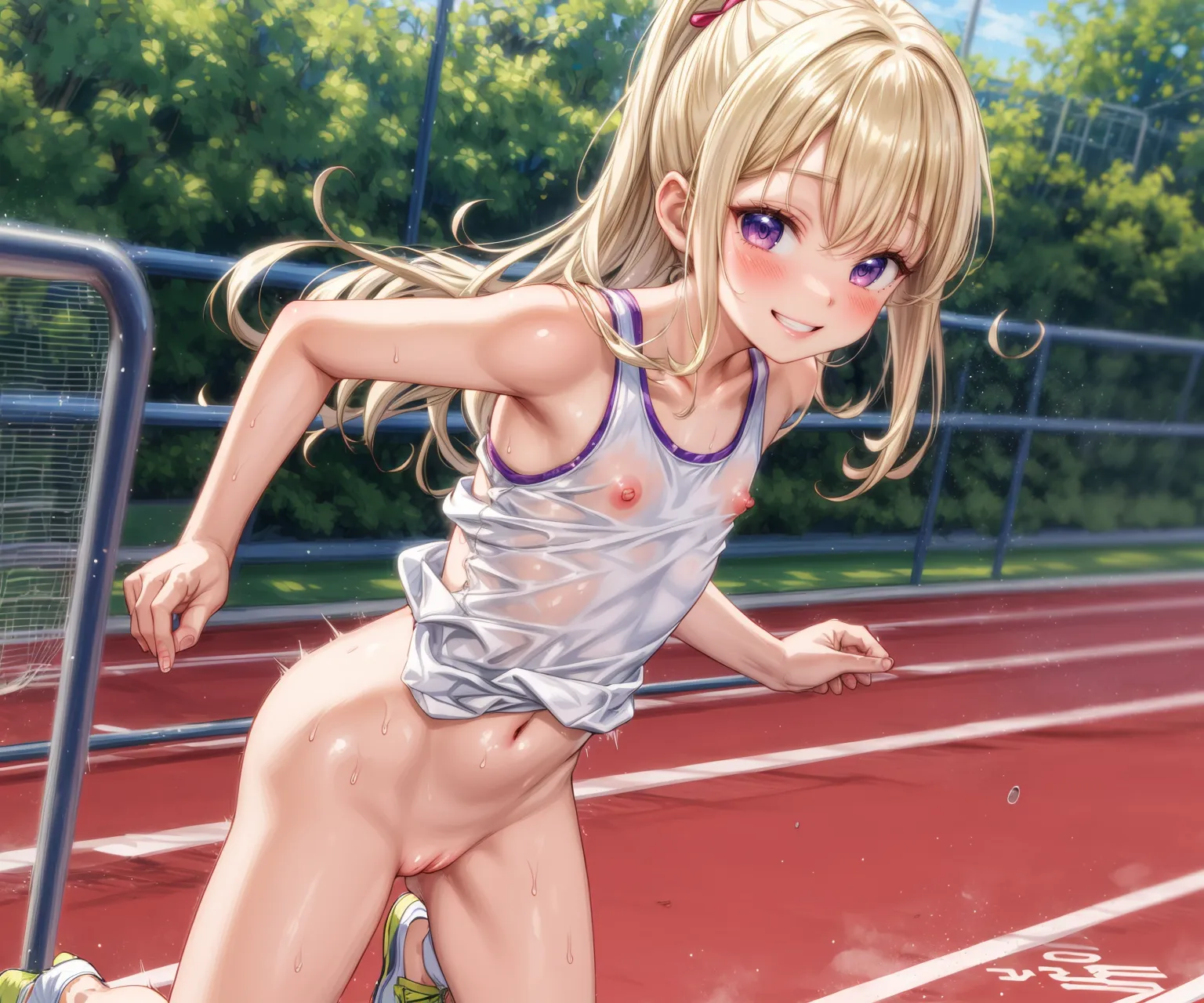 【「貧乳」AIエロ画像（イラスト・アニメ・二次元風）8390枚まとめ！(180ページ目)のエロ画像17枚目