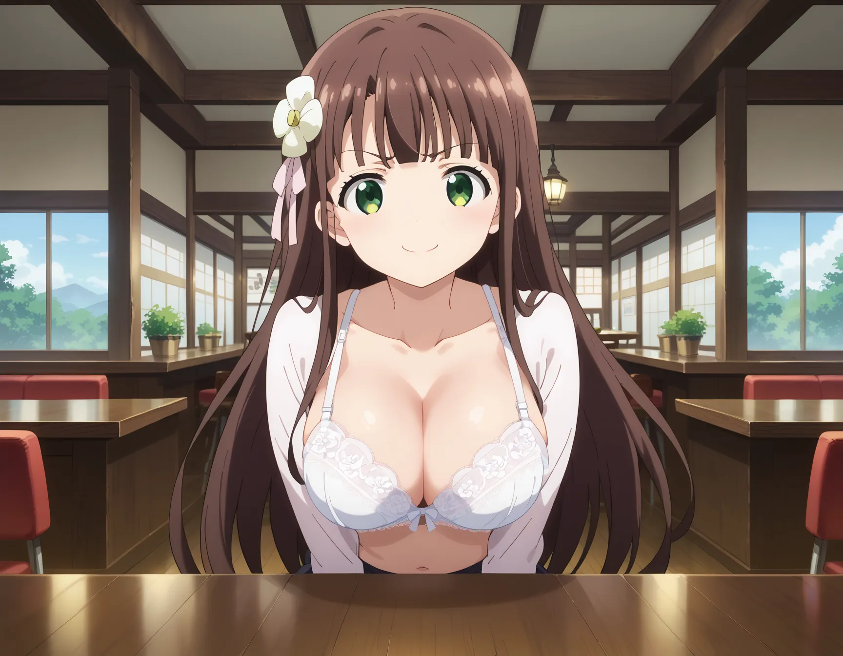 【「下着（ブラジャー・パンティ）」AIエロ画像（イラスト・アニメ・二次元風）15996枚まとめ！(341ページ目)のエロ画像6枚目