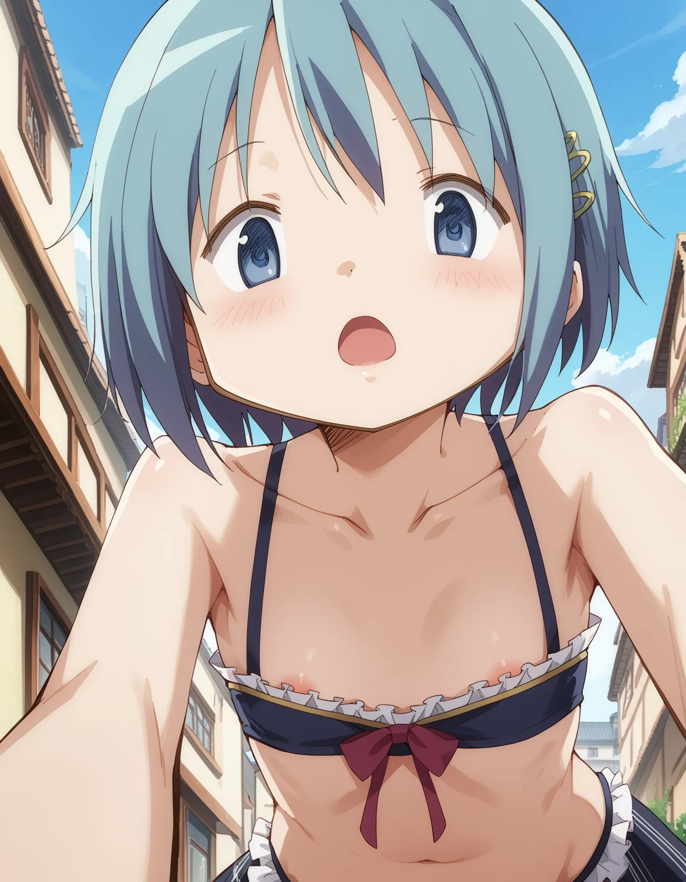 【「貧乳」AIエロ画像（イラスト・アニメ・二次元風）8390枚まとめ！(180ページ目)のエロ画像9枚目