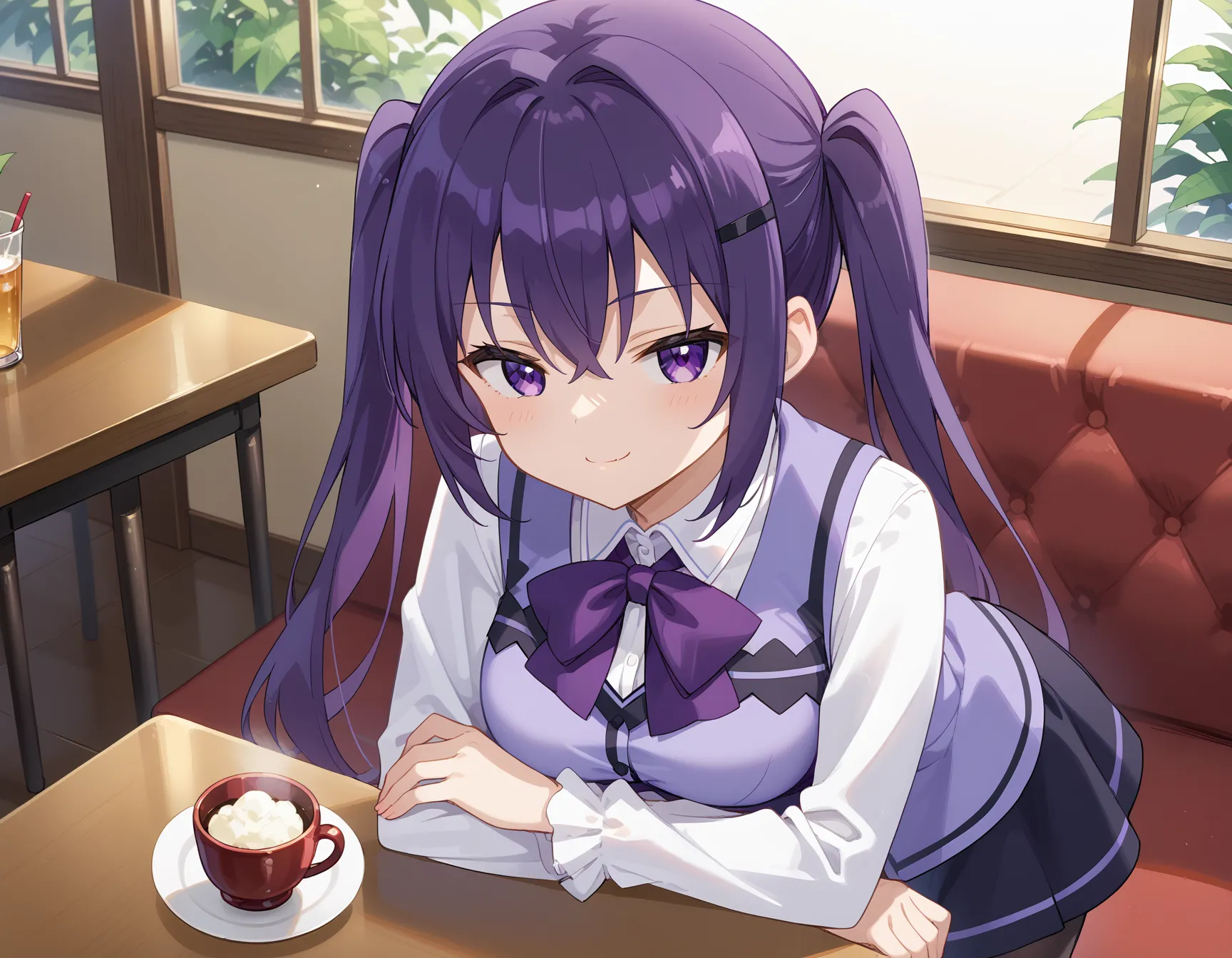 【「巨乳×パンスト」AIエロ画像（イラスト・アニメ・二次元風）575枚まとめ！(13ページ目)のエロ画像7枚目