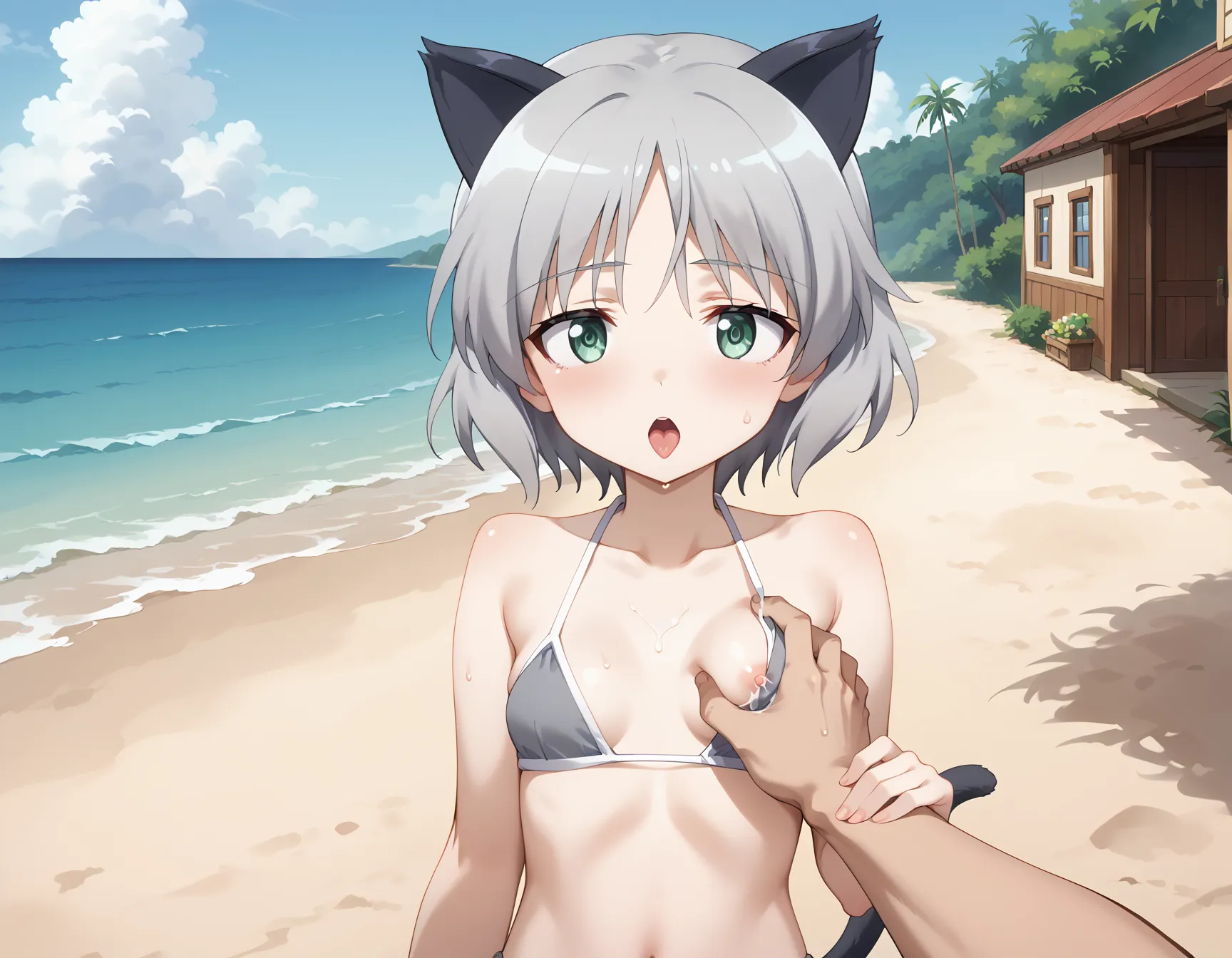 【「ロリ・小柄」AIエロ画像（イラスト・アニメ・二次元風）12883枚まとめ！(276ページ目)のエロ画像9枚目