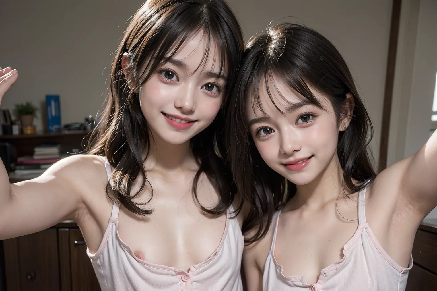 【「貧乳」AIエロ画像（リアル・実写・フォト風）21896枚まとめ！(465ページ目)のエロ画像6枚目