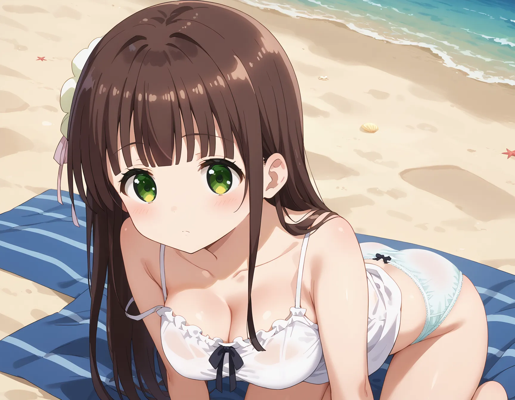 【「下着（ブラジャー・パンティ）」AIエロ画像（イラスト・アニメ・二次元風）15996枚まとめ！(339ページ目)のエロ画像4枚目