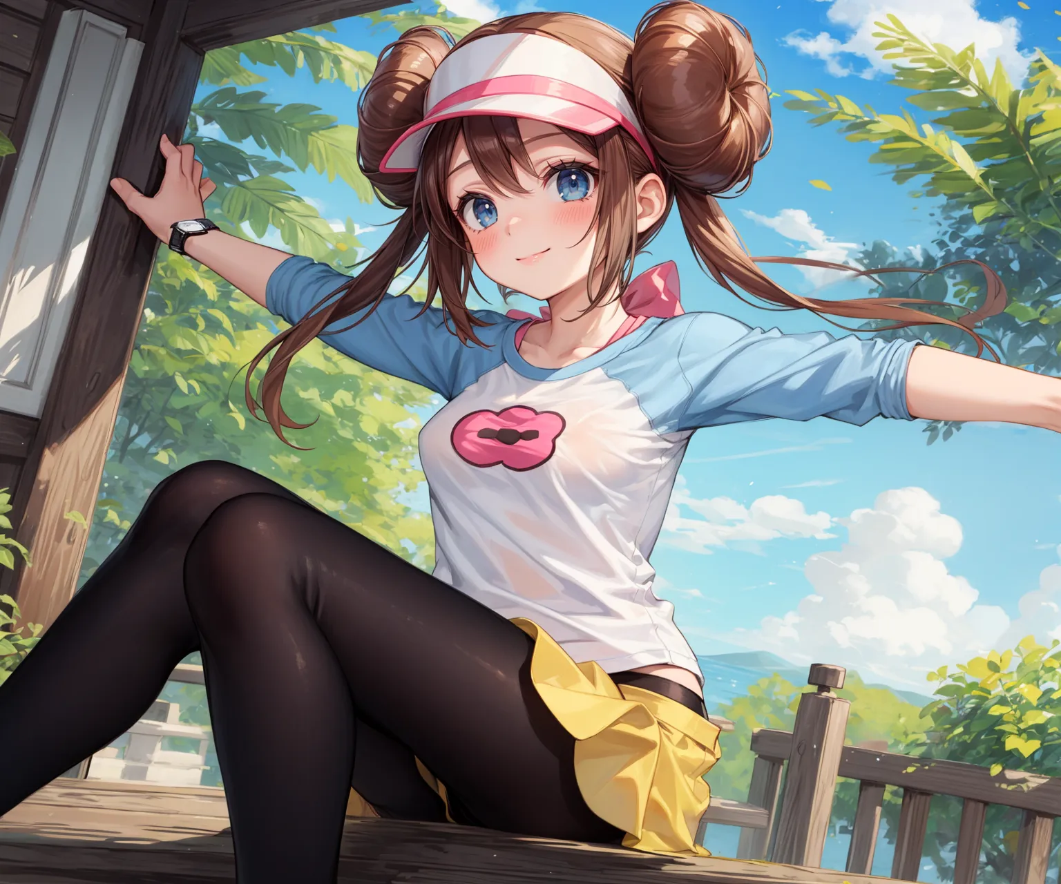 【「パンスト」AIエロ画像（イラスト・アニメ・二次元風）1436枚まとめ！(31ページ目)のエロ画像7枚目