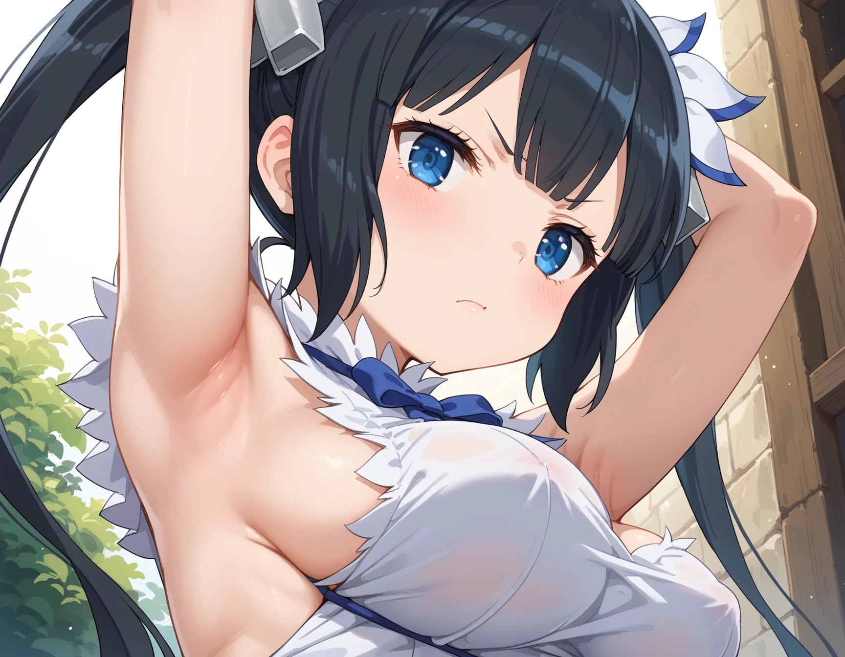 【「腋・脇」AIエロ画像（イラスト・アニメ・二次元風）4705枚まとめ！(101ページ目)のエロ画像7枚目