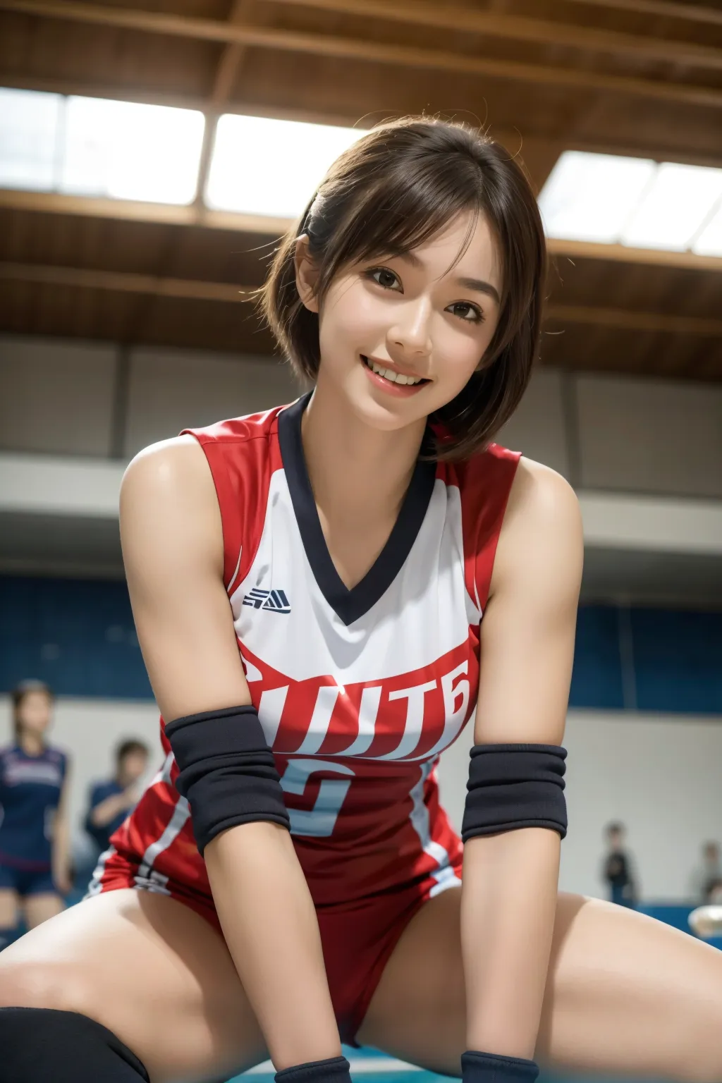 【「バレーボール」AIエロ画像（リアル・実写・フォト風）2034枚まとめ！(44ページ目)のエロ画像19枚目