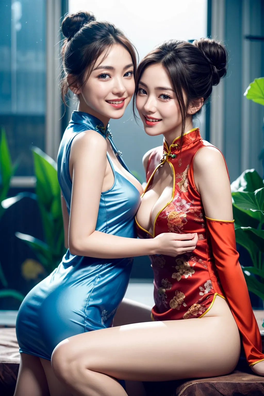 【「チャイナドレス」AIエロ画像（リアル・実写・フォト風）350枚まとめ！(8ページ目)のエロ画像21枚目